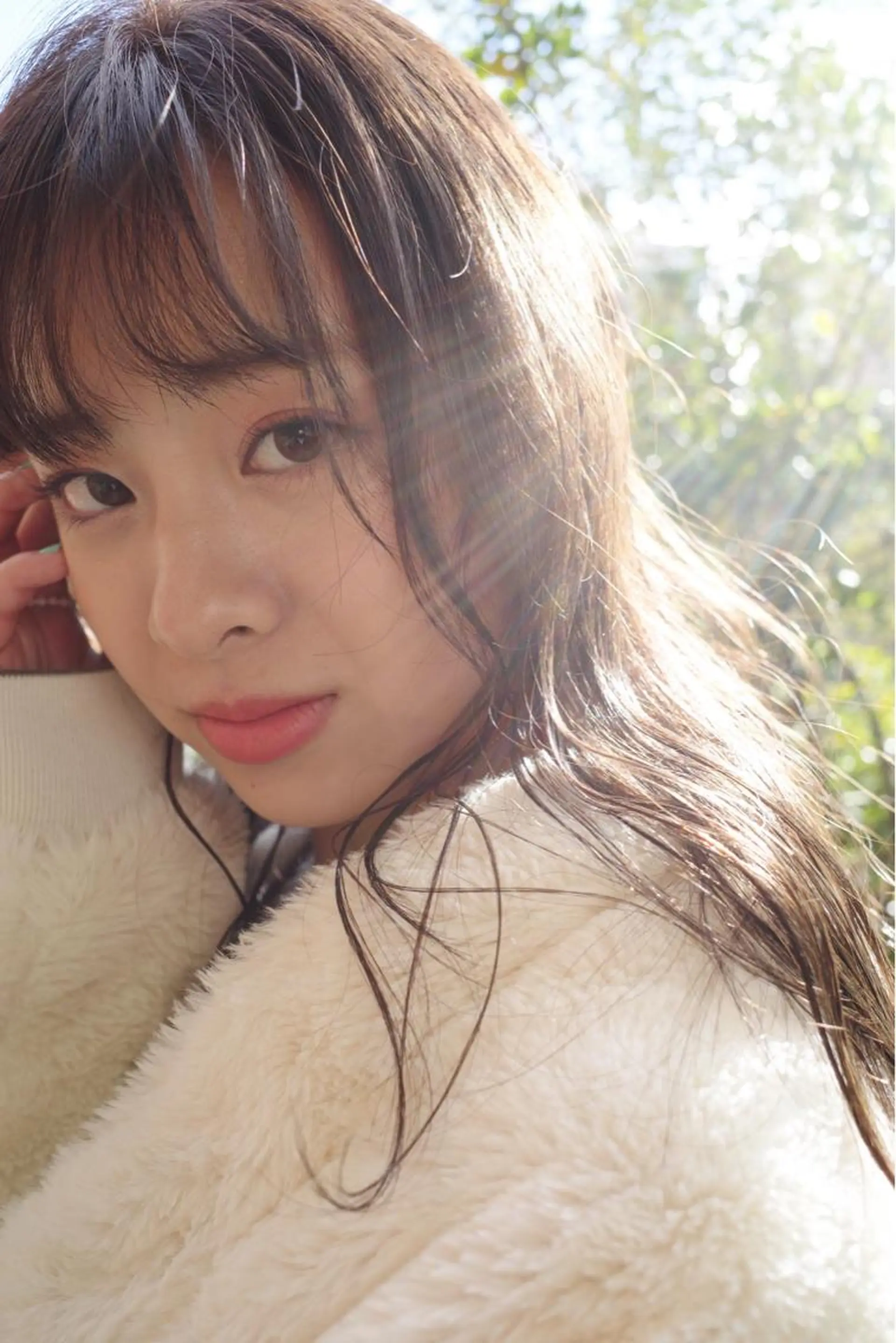 セミロング カラー ブラウンカラー ナチュラルブラウン ヘアカラー トリートメント ciAo!所属・ふくだ りさ【ciAo!】のヘアスタイル