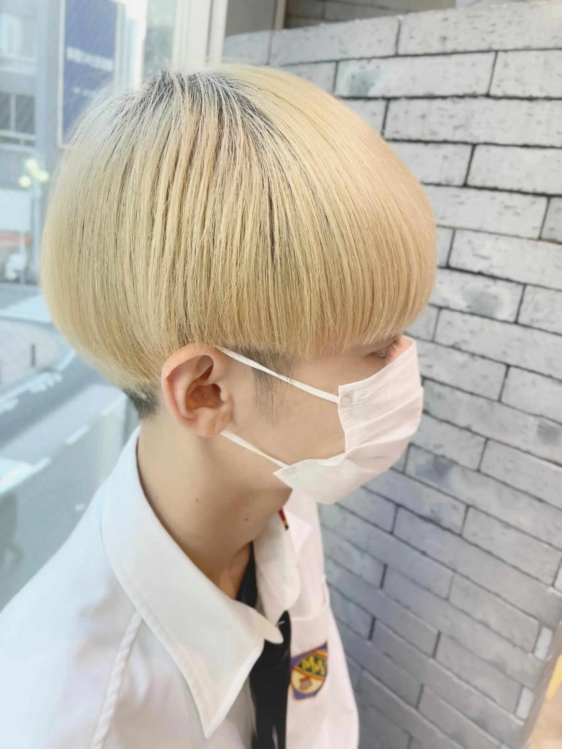 ミディアム カラー メンズ EMANON新宿南口所属・🦄中性ウルフ ☁️Shiori🦄のヘアスタイル