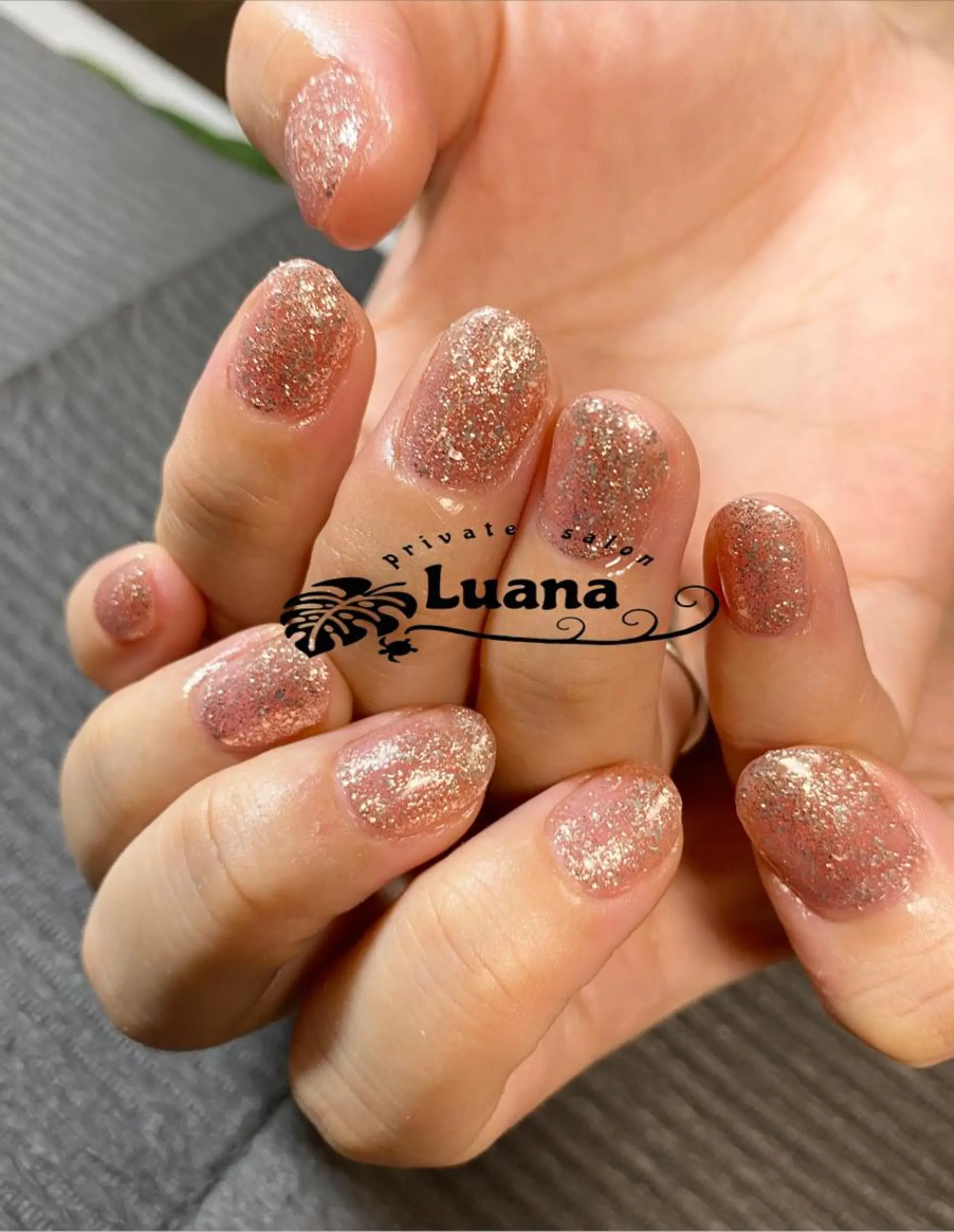 ネイル ワンカラーネイル 自宅ネイルサロン ルアナのネイルデザイン