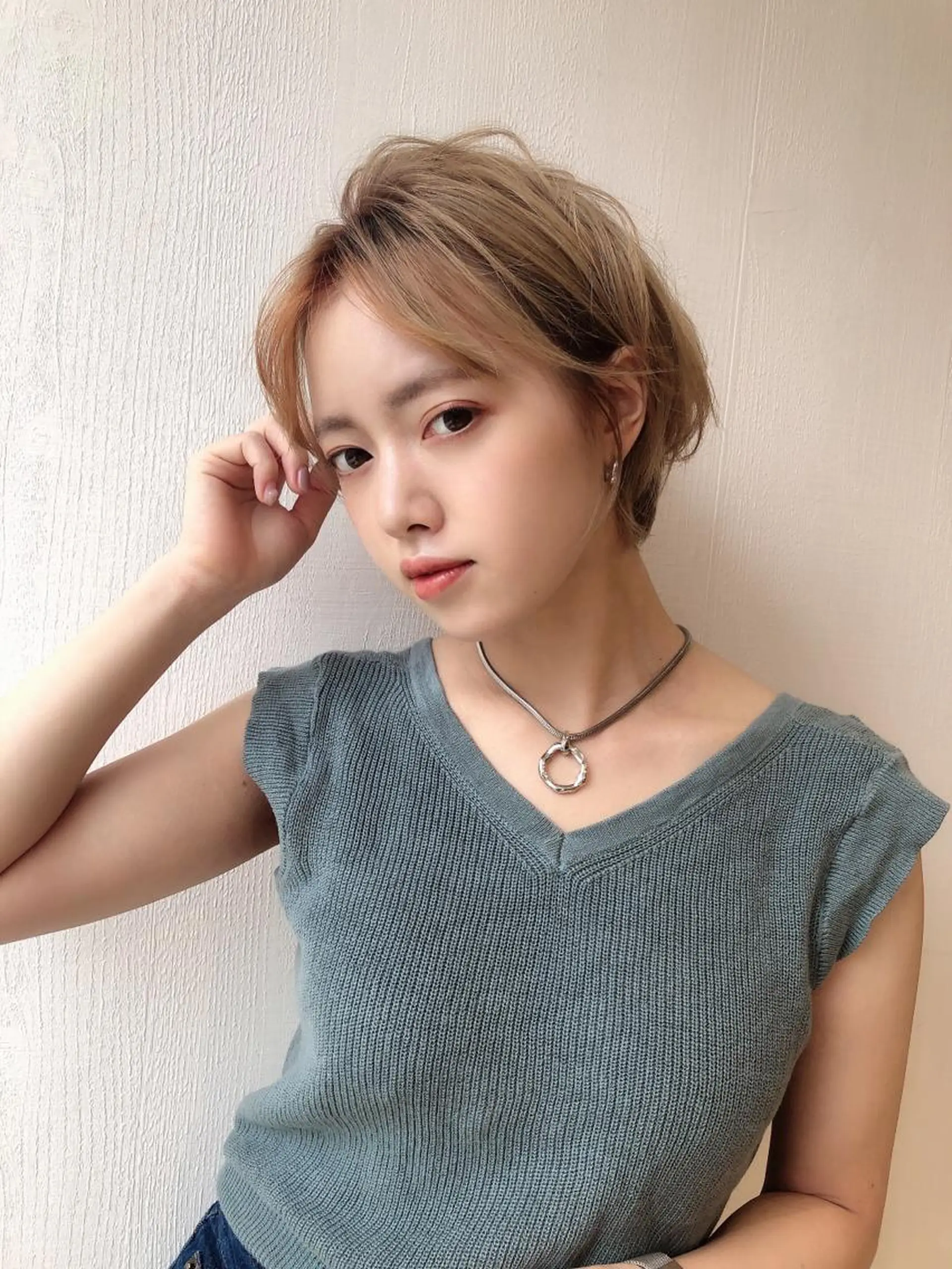 ショート カラー 🌟イメチェン美容師 🌟清水 大輝のヘアスタイル