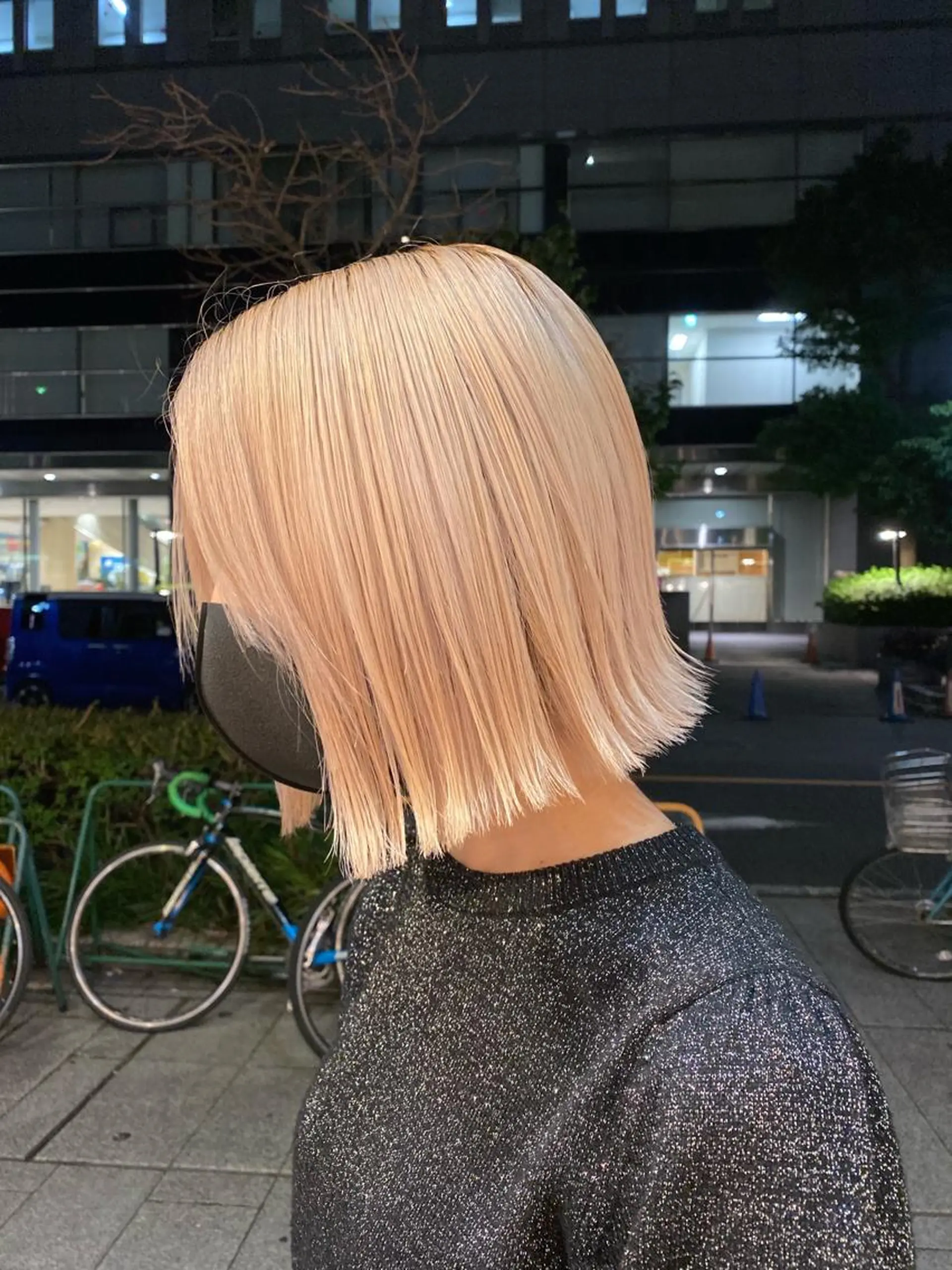 ショート カラー ブリーチ 加藤 利基のヘアスタイル