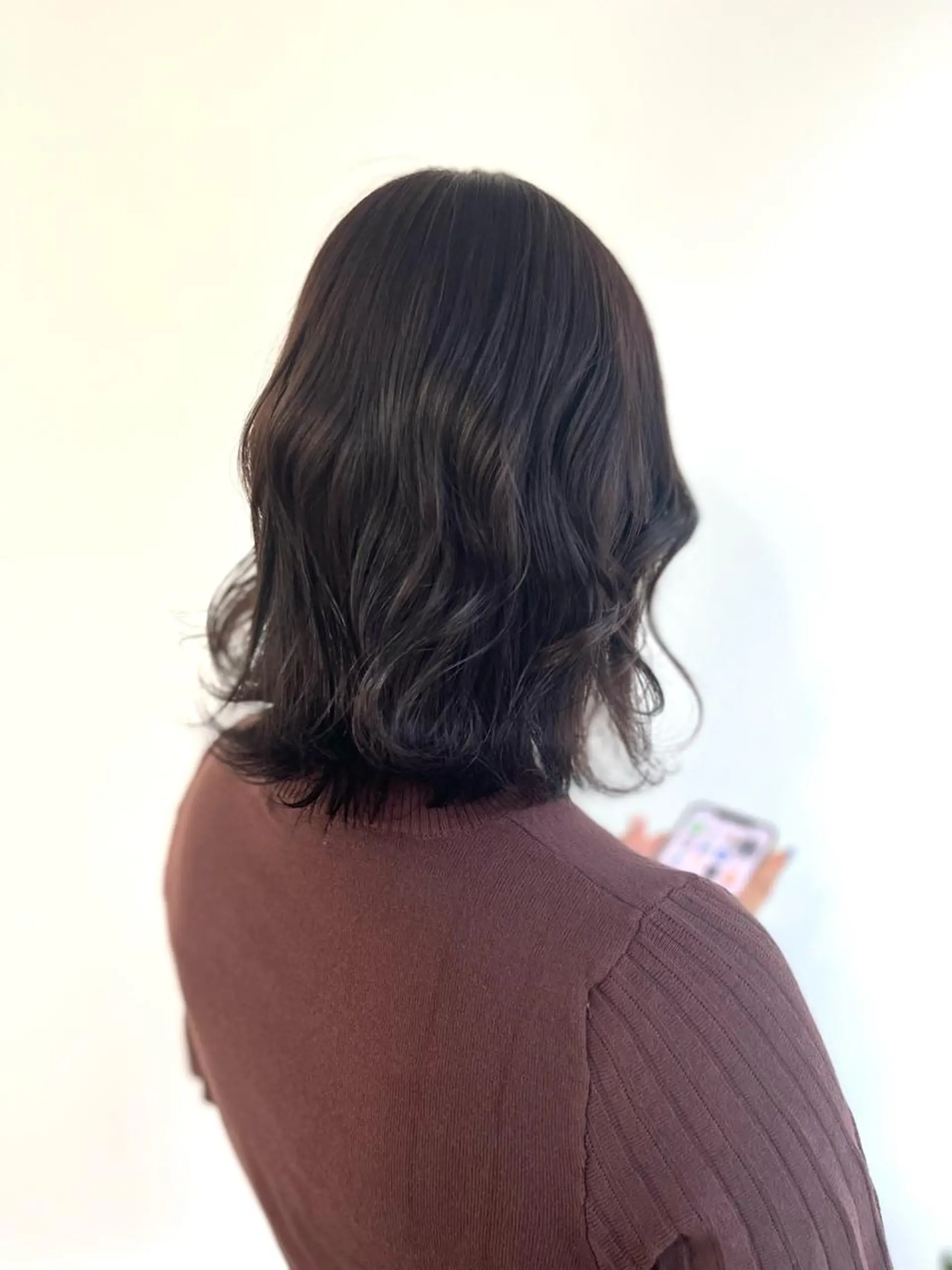 ミディアム カラー パーマ ヘアアレンジ メンズ キッズ ネイル マツエク・マツパ アイブロウ ミディアムレイヤー メンズバレイヤージュ メンズブリーチ メンズハイライト メンズインナーカラー HIROKO / 透明感暖色カラー🎀のヘアスタイル