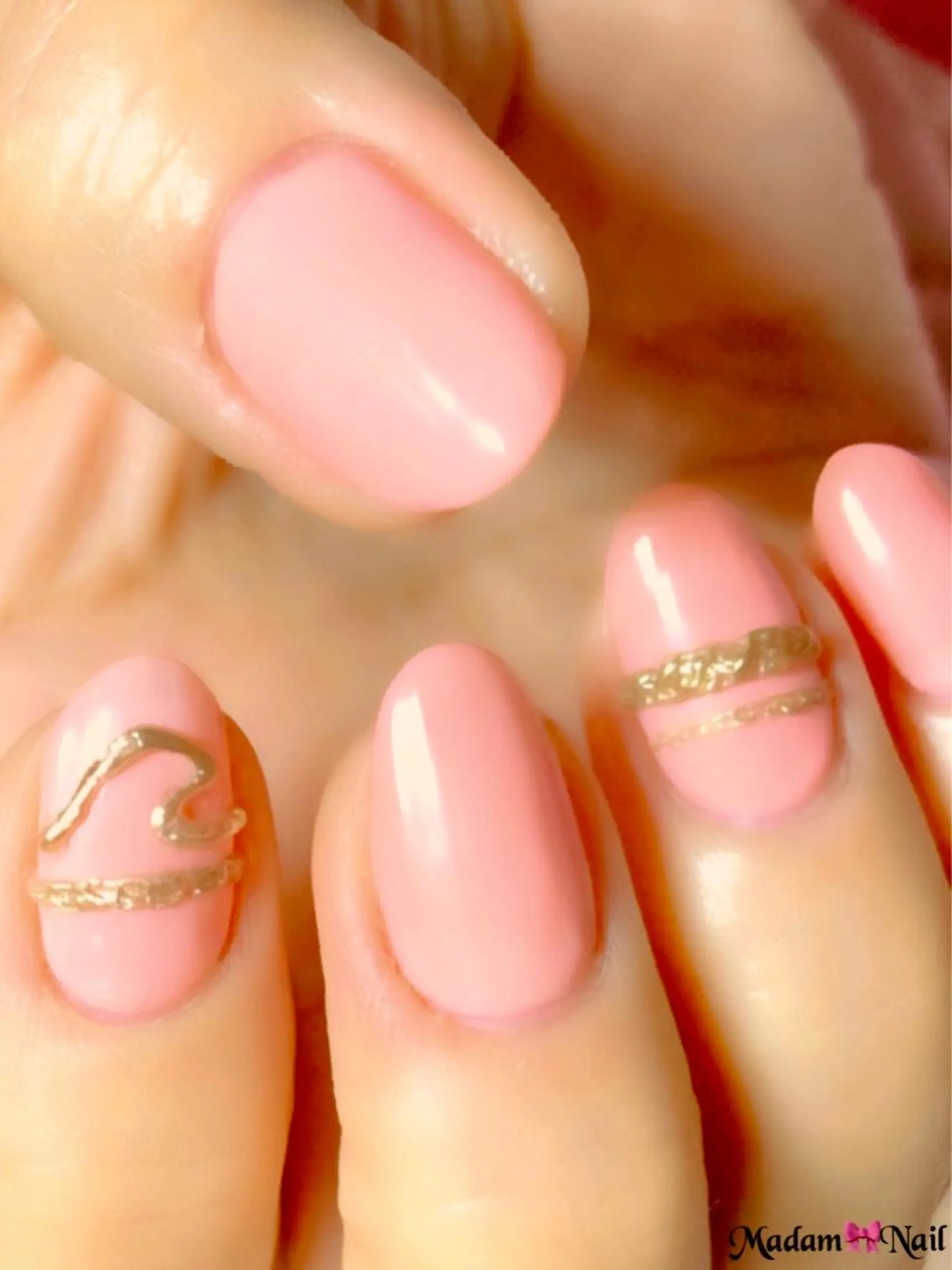 ネイル アートネイル ミラーネイル ワンカラーネイル Lianネイル 寛子Lianのネイルデザイン