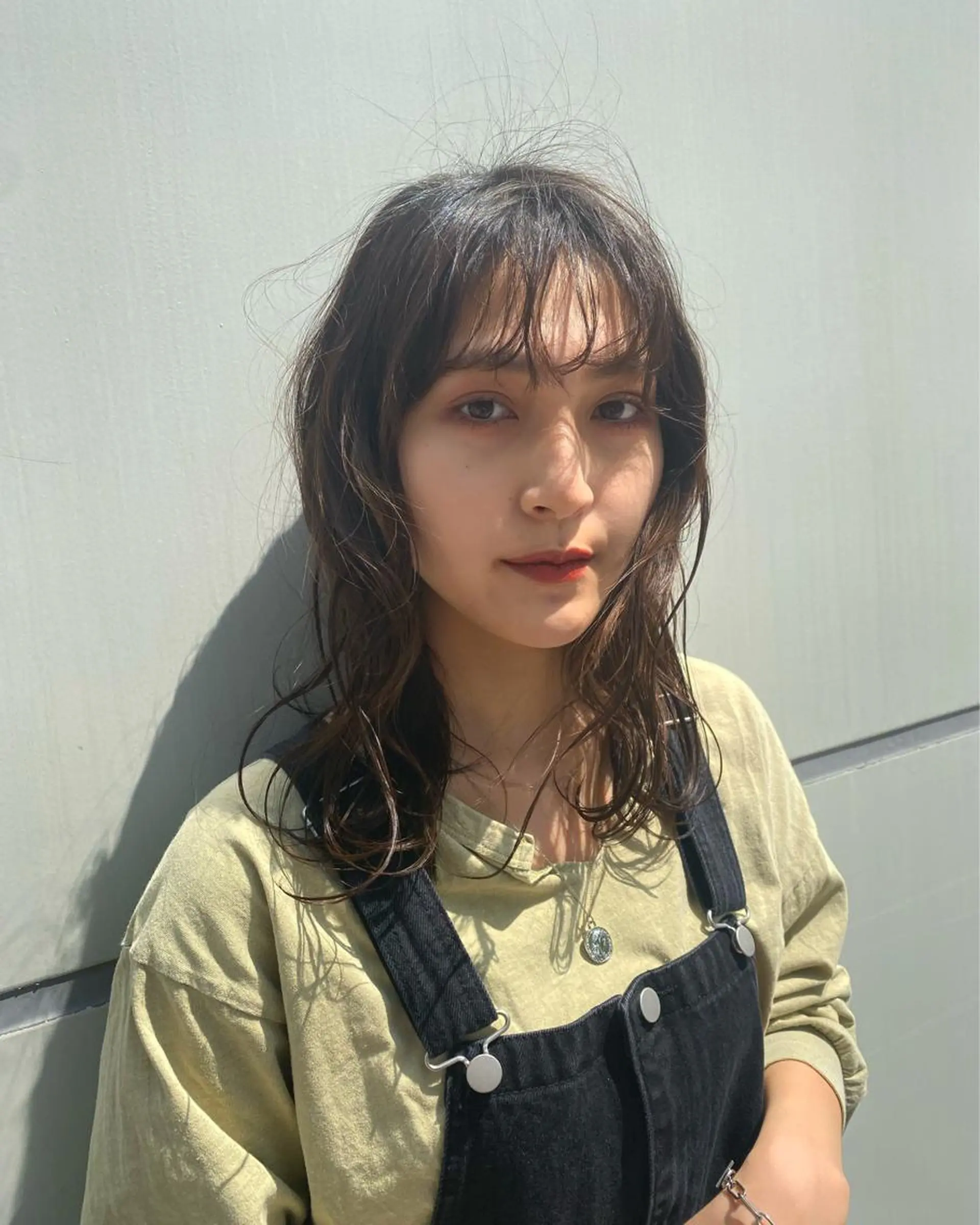 セミロング ヘアアレンジ ノンダメージ 🥑mikubanのヘアスタイル