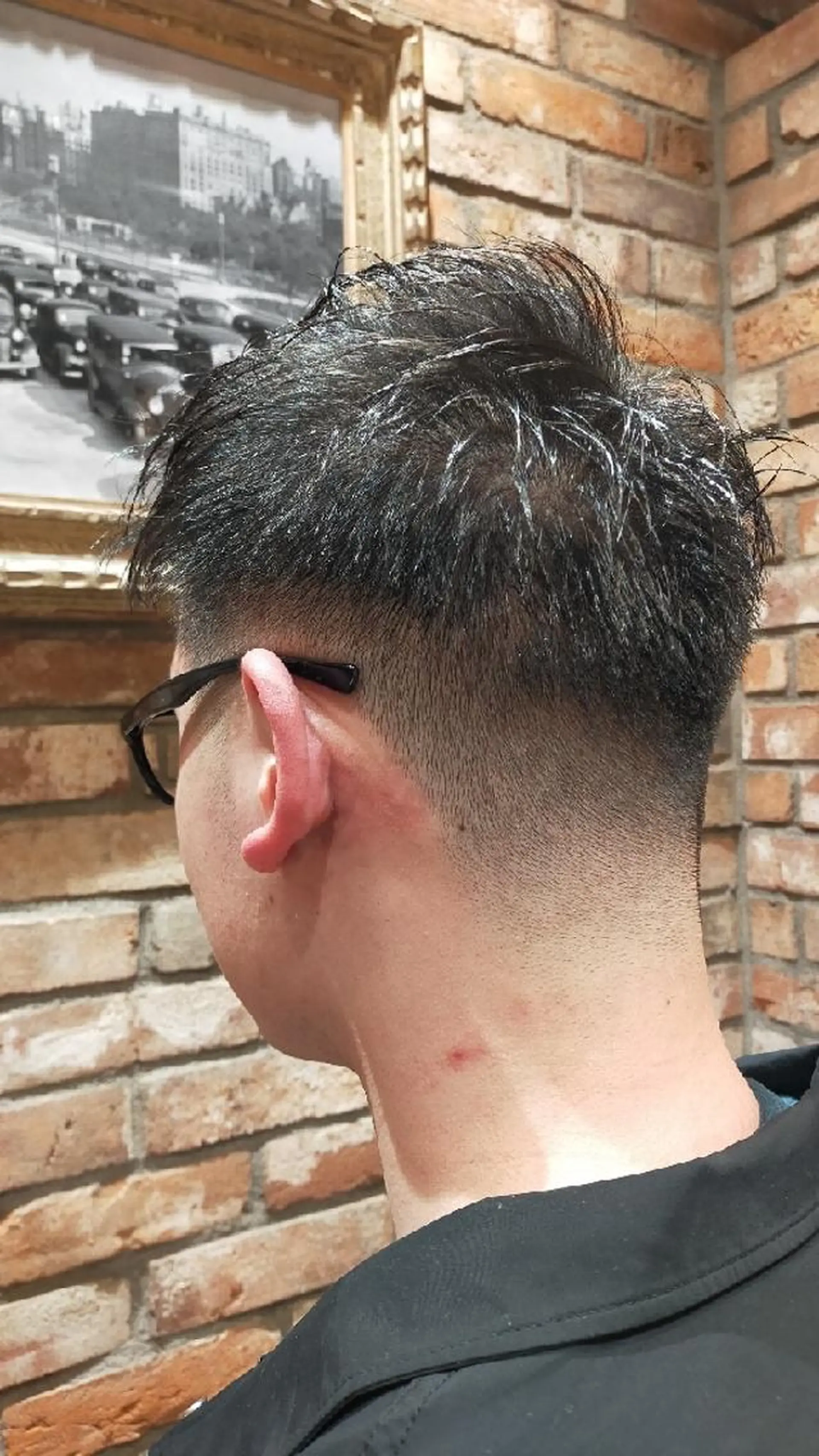 ショート メンズ フェードカット HIRO銀座仙台店所属・山並 つばさのヘアスタイル