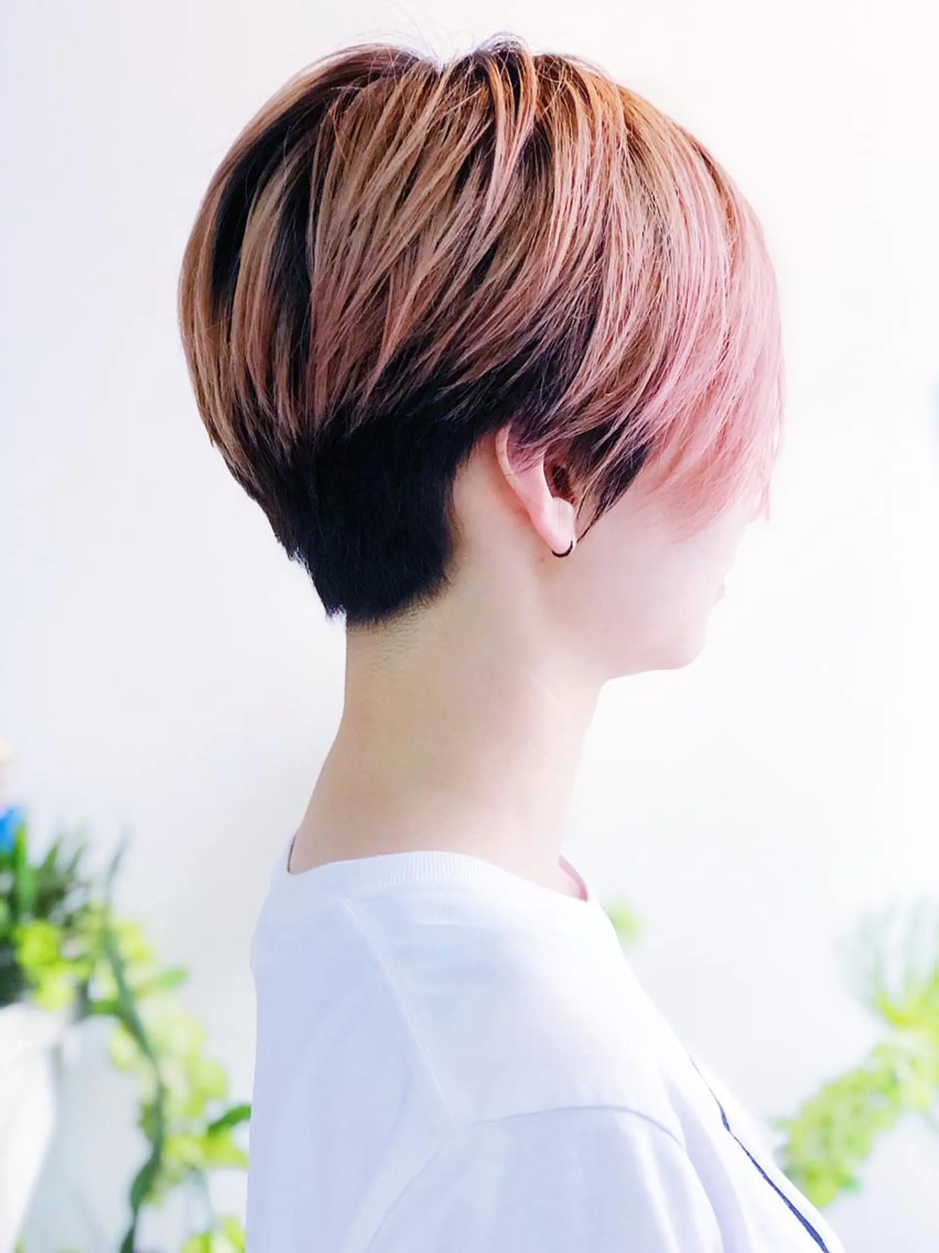 ショート カラー ショートボブ縮毛矯正 髪質改善のプロ山道潤のヘアスタイル