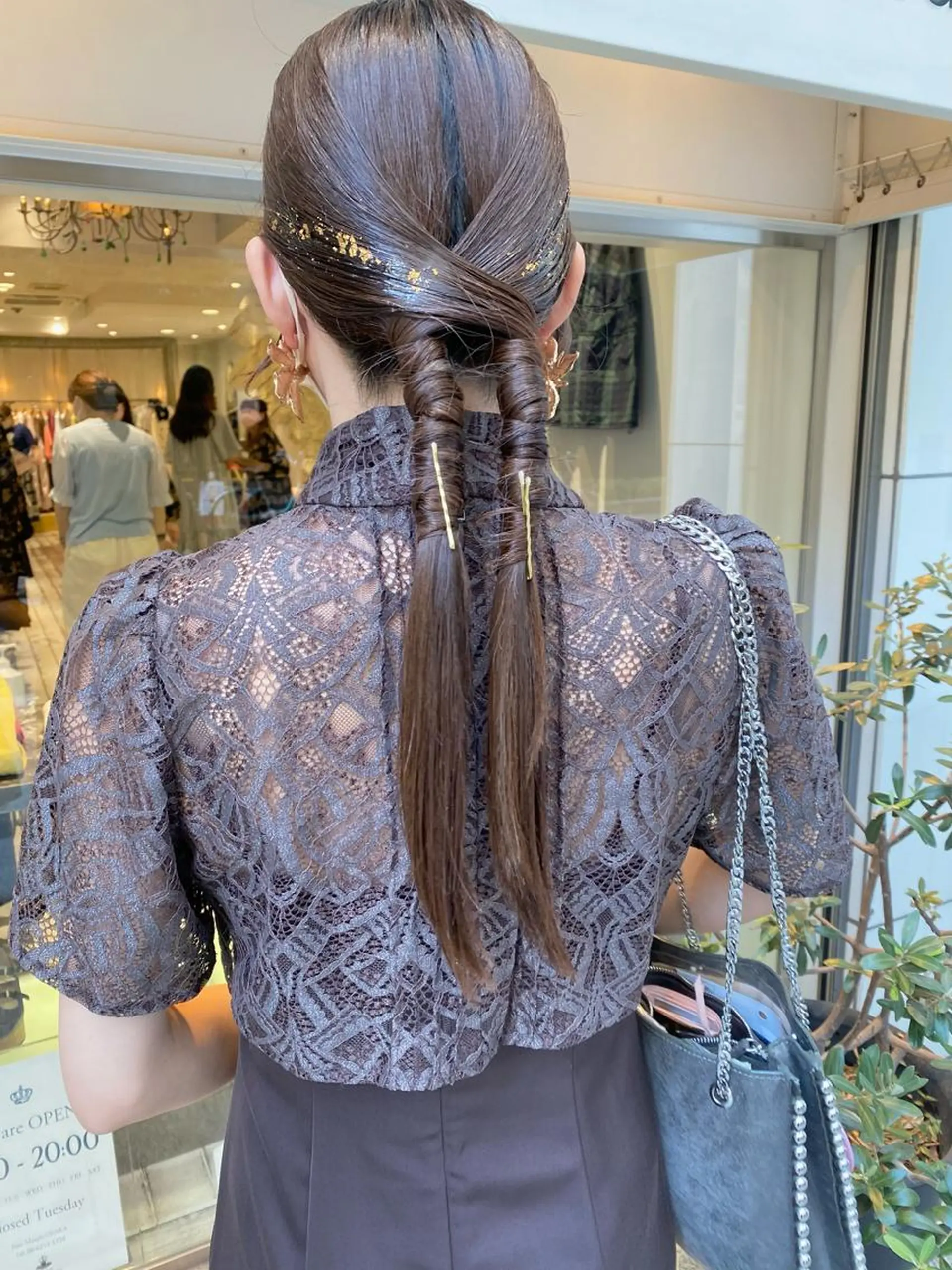 セミロング カラー ヘアアレンジ キッズ マツエク・マツパ アイブロウ ヘアセット Noah's　Ark所属・透明感カラー🫧ヘア セット🫧松本菜月の眉毛・アイブロウイメージ