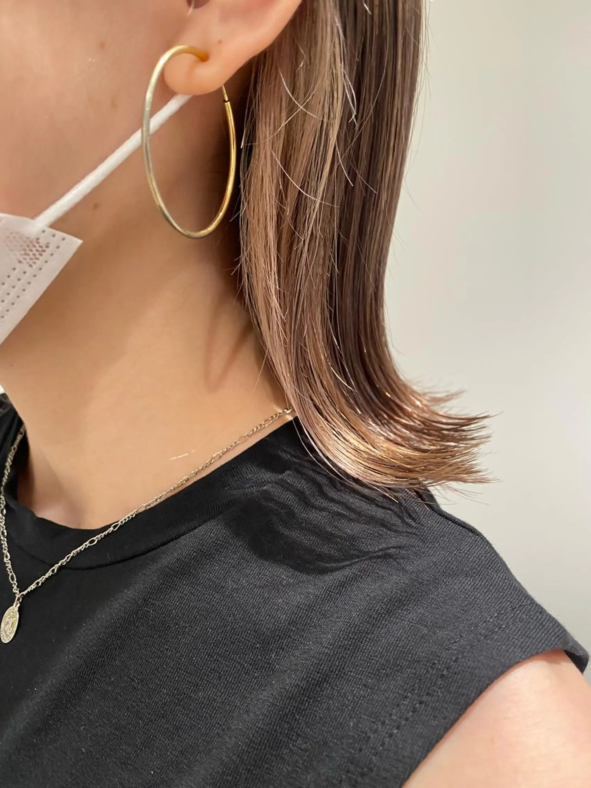 ミディアム カラー ヘアカラー トリートメント GO TO DAY渋谷モディ店所属・stylist トモヤのヘアスタイル