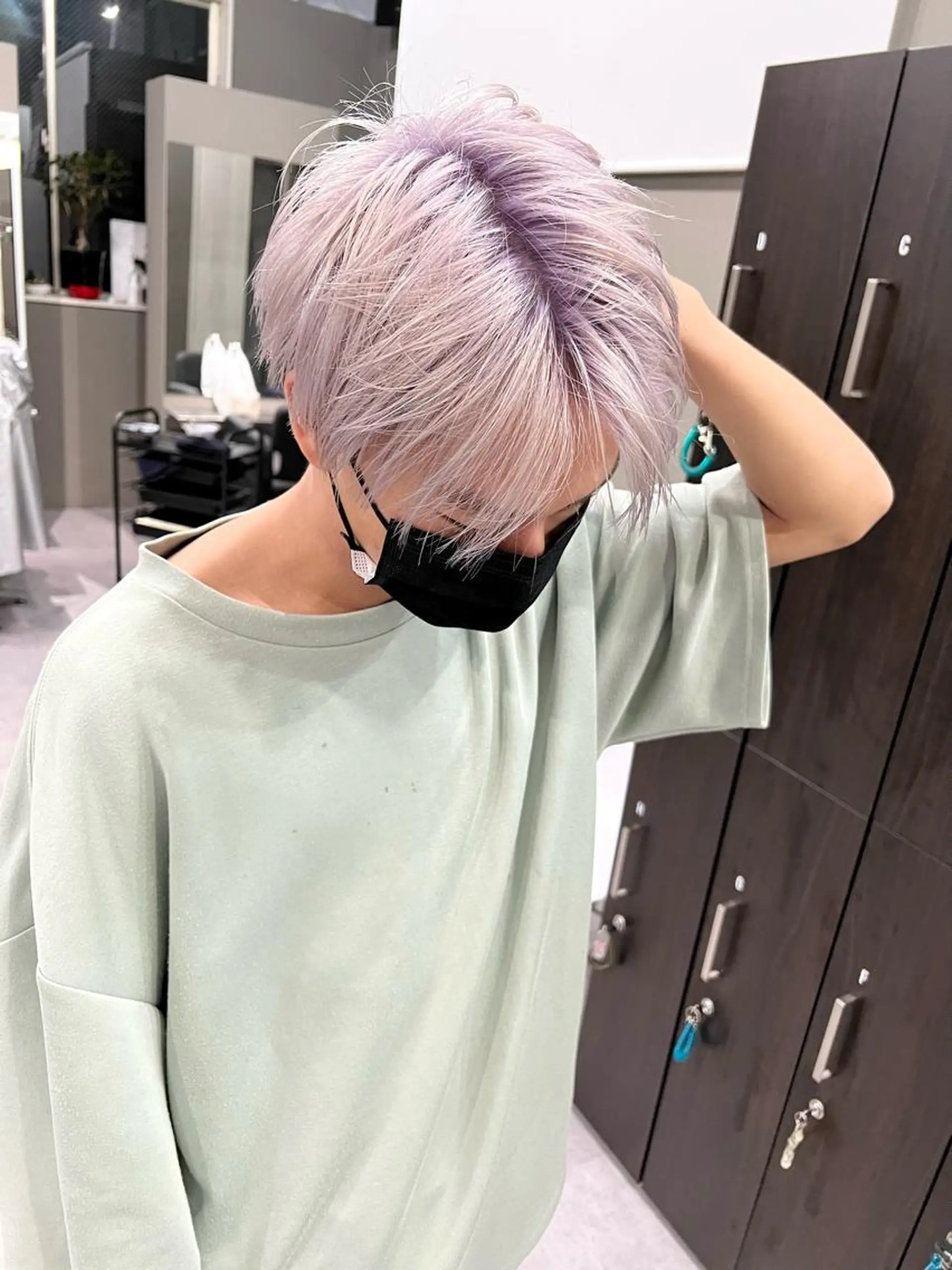 ショート カラー メンズ Via officialのヘアスタイル