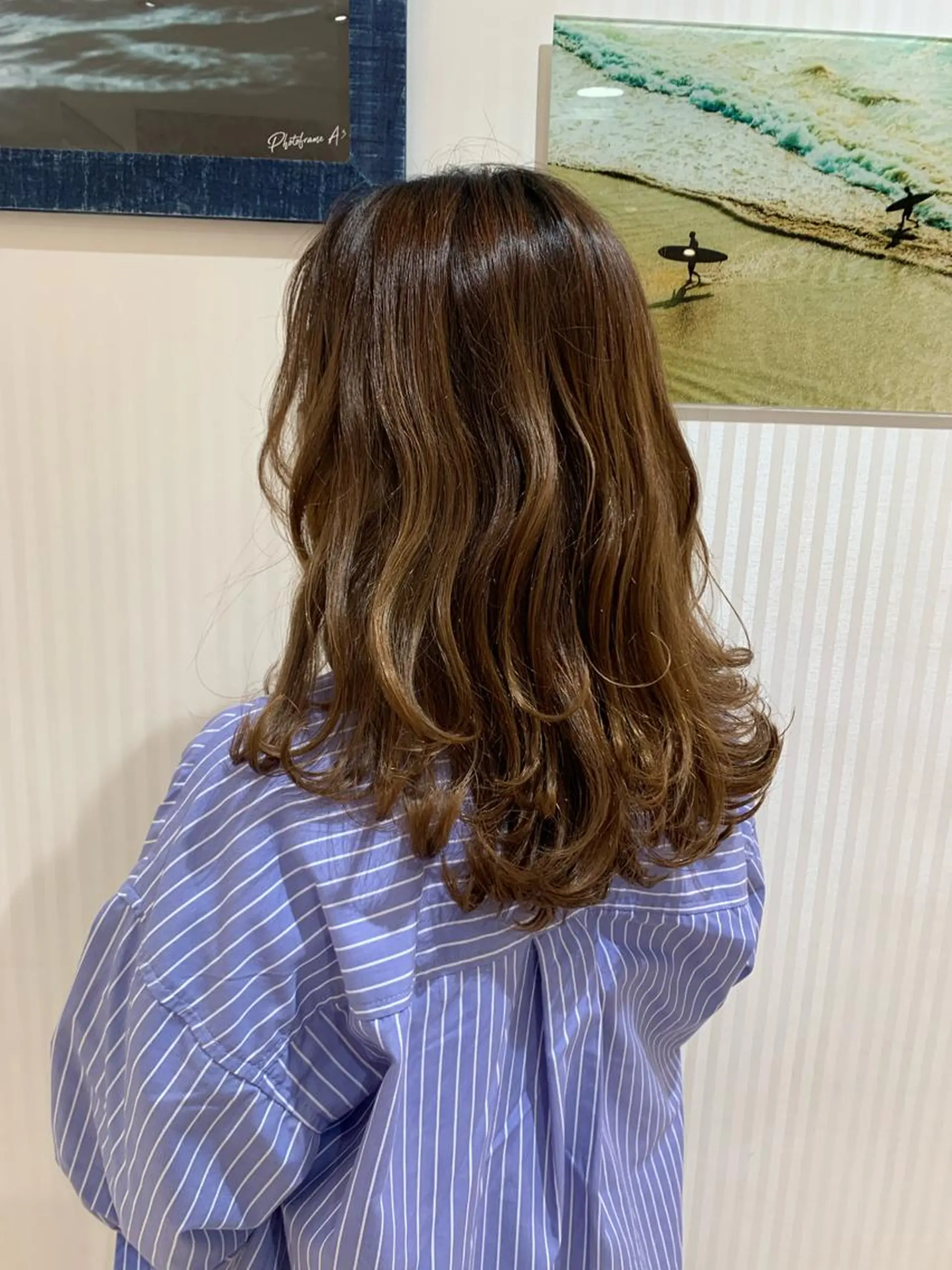 ロング 藤森 希美のヘアスタイル