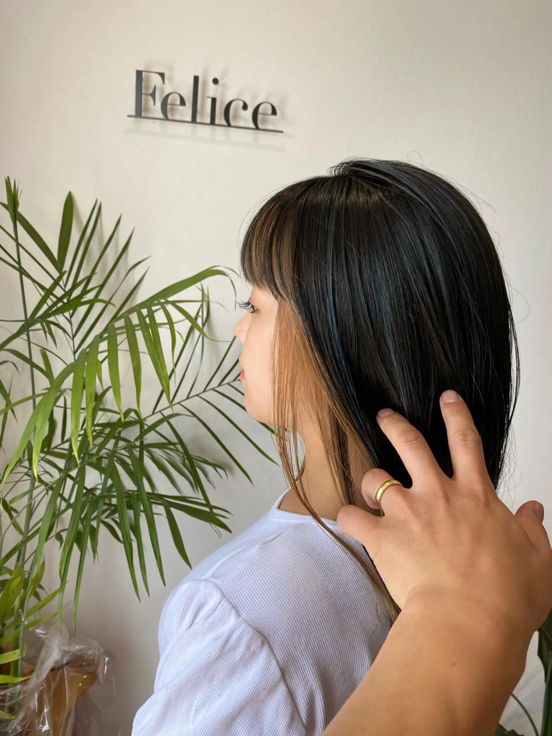 ミディアム 粕川 達哉のヘアスタイル