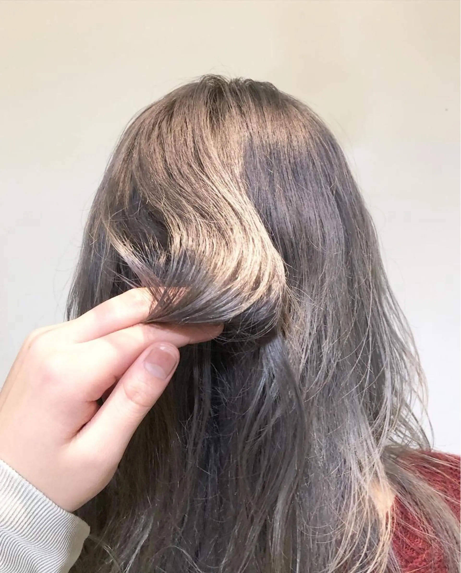 ロング カラー ヘアアレンジ ヘアカラー ainico+所属・メンズ特化✂️栗原 侑也のヘアスタイル