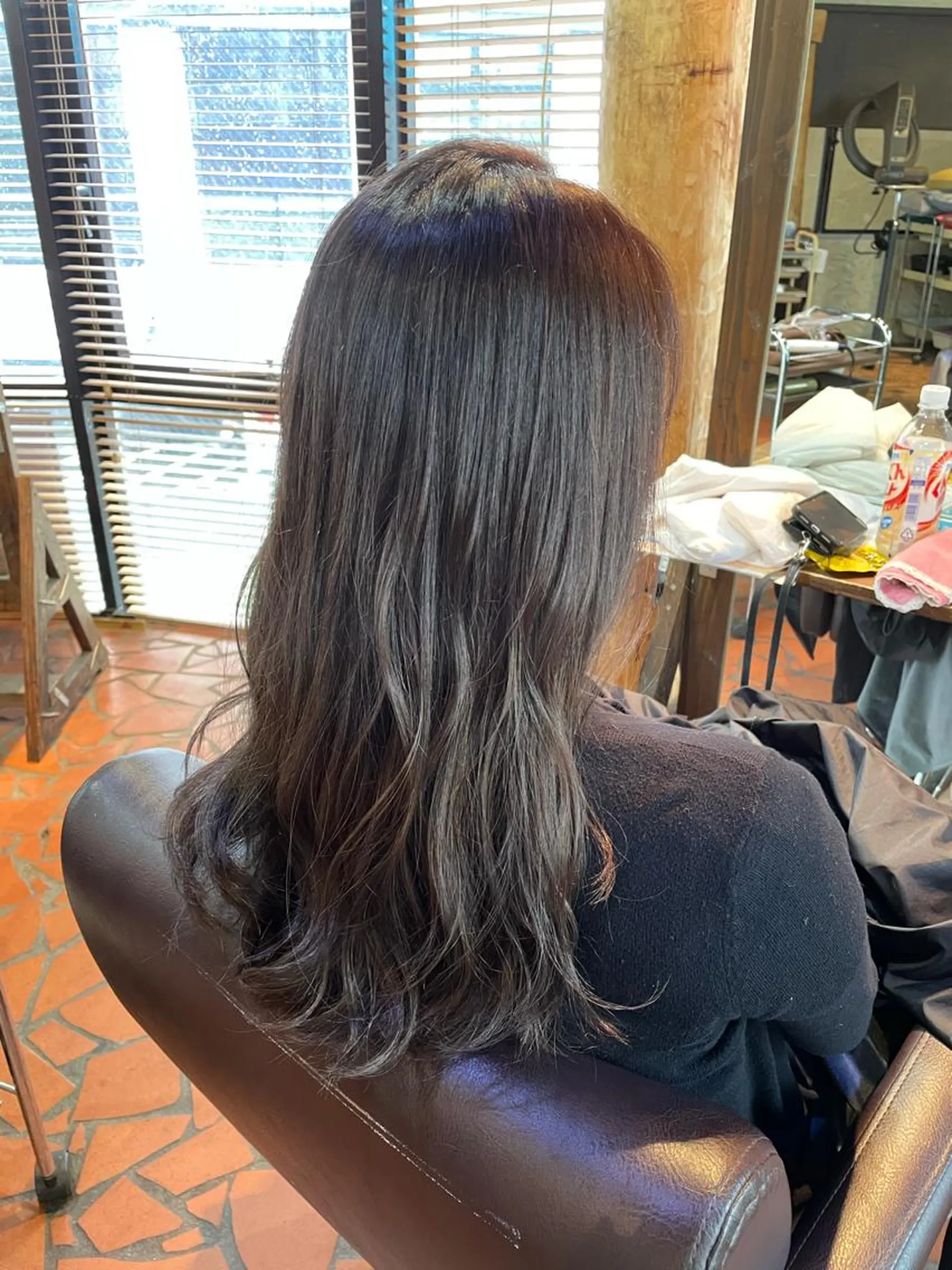 ロング カラー グレージュ カット ヘアカラー メンズパーマ🌀/ 中村郁未のヘアスタイル