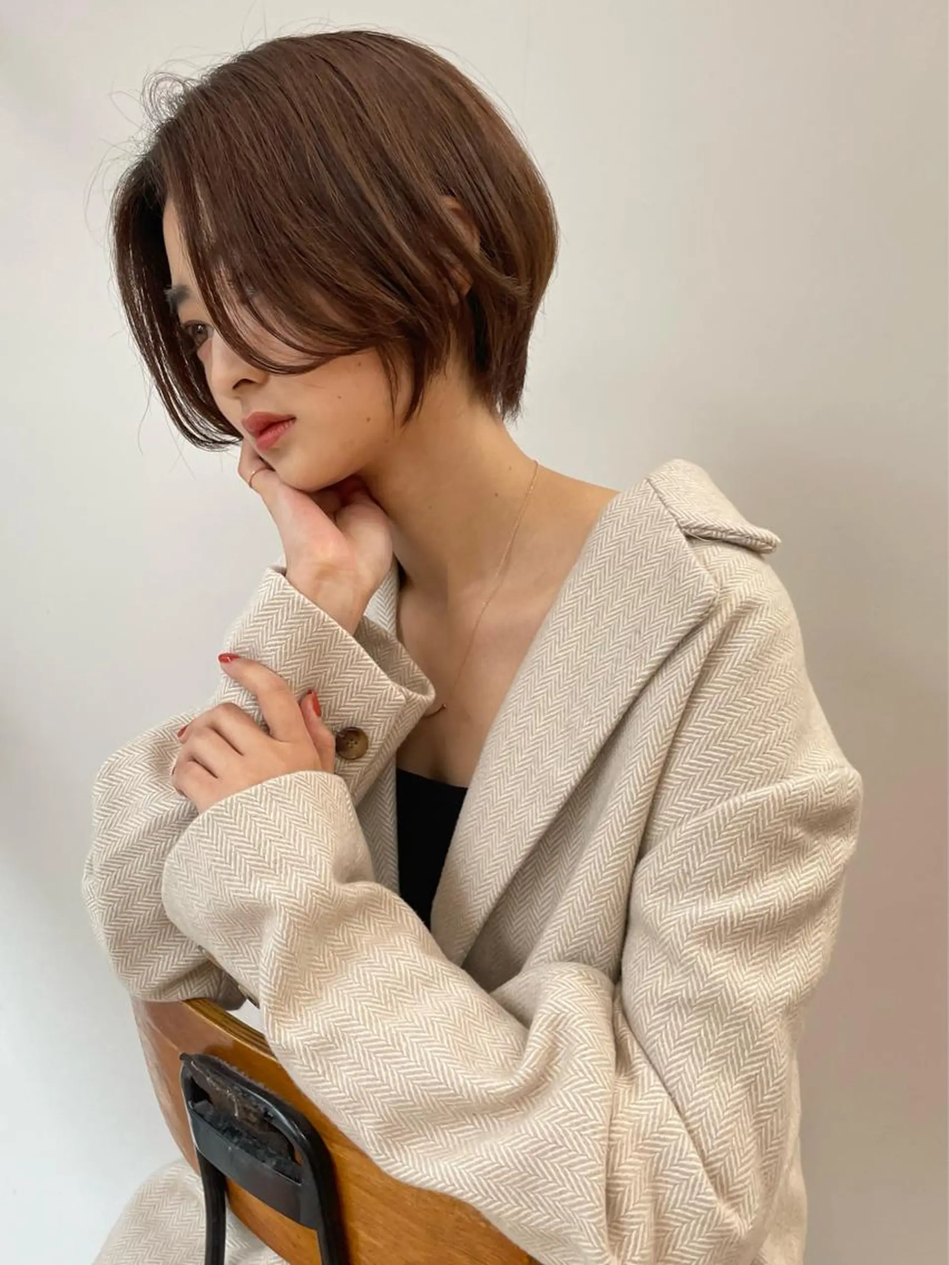 ショート くびれヘア ショートヘア sion所属・北里 花咲のヘアスタイル