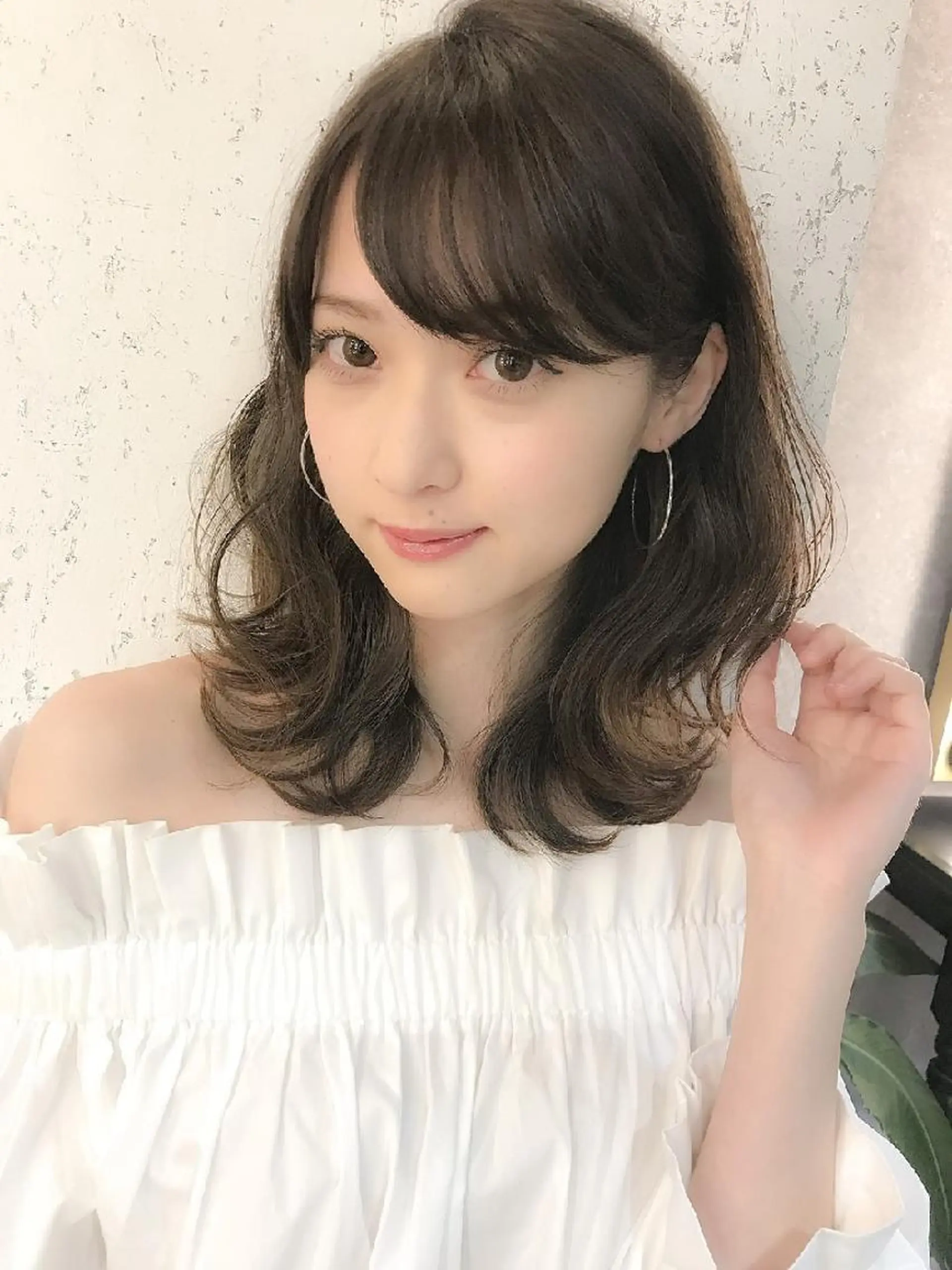 ミディアム カラー パーマ 外ハネヘア ショート、ボブの達人 東康介✨のヘアスタイル