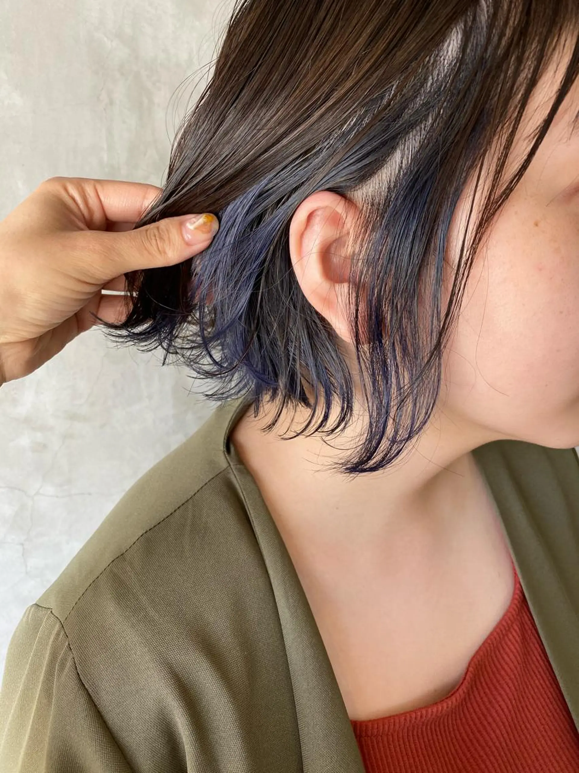 ショート カラー ヘアアレンジ stylist/蛯谷 珠里のヘアスタイル