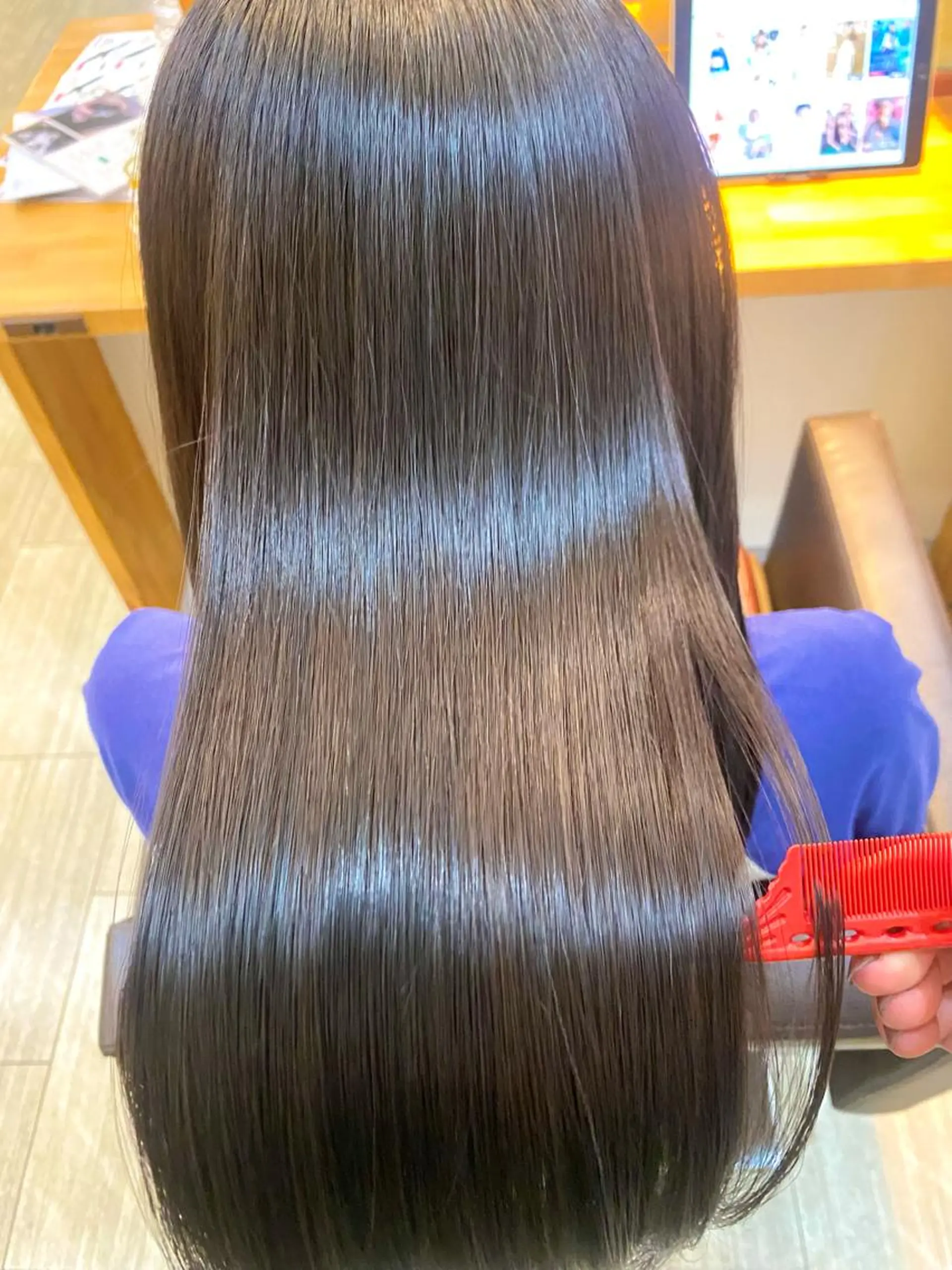 セミロング CABANON所属・和歌山髪質改善 那須優太のヘアスタイル