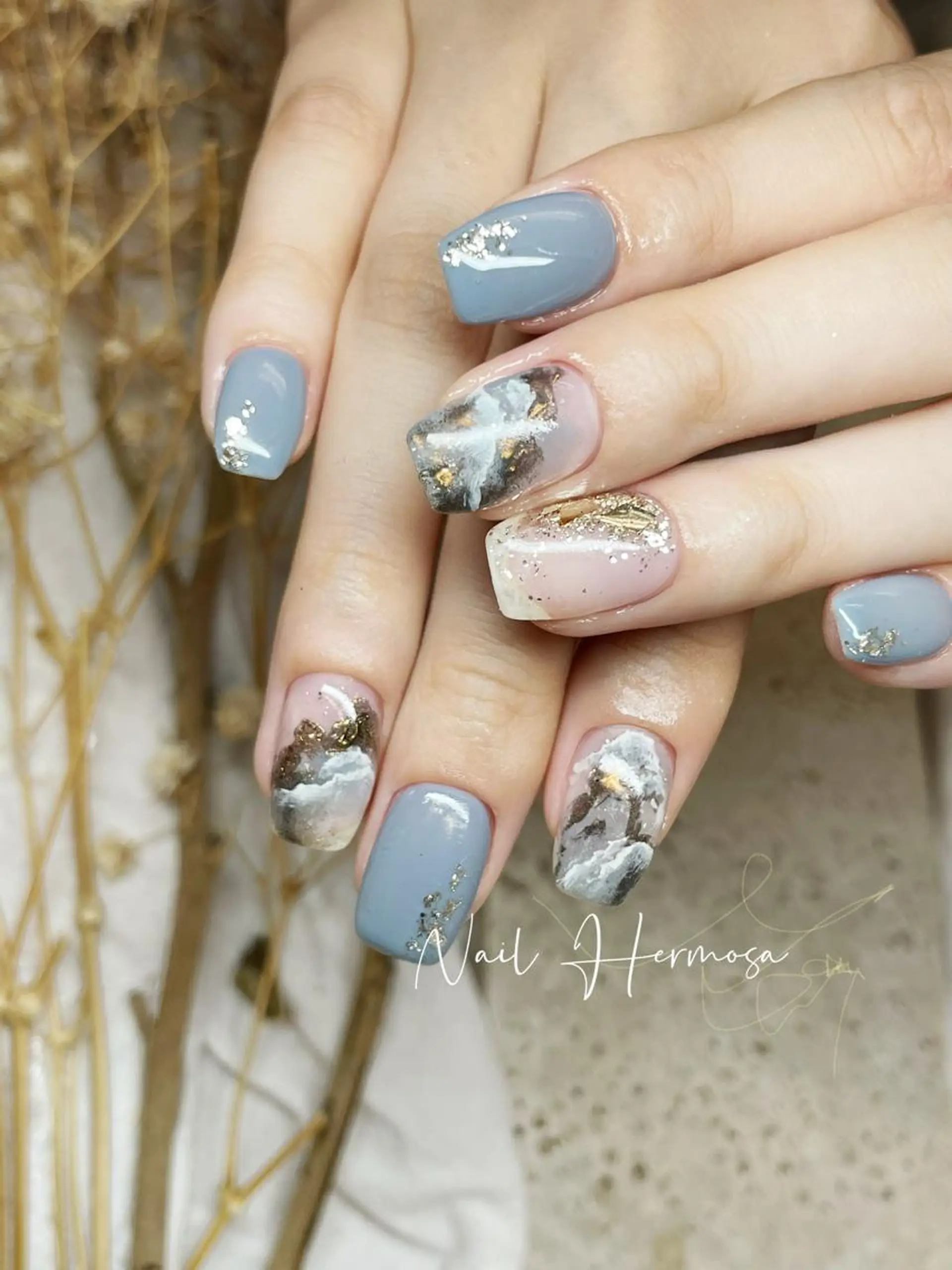 ネイル 桜ネイル 長さ出し フラッシュネイル フラワーネイル フットネイル ハンドネイル ネイル エルモサのネイルデザイン