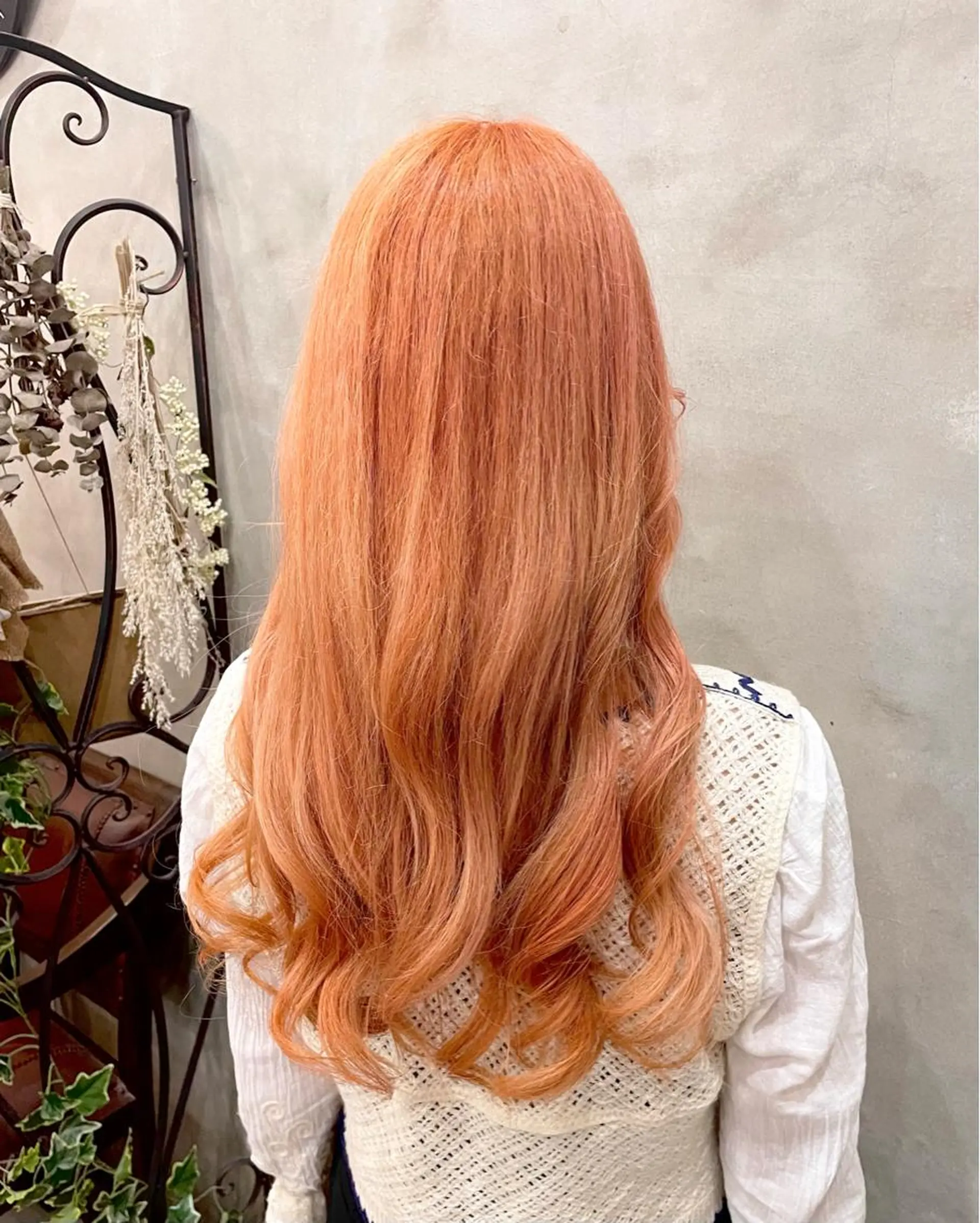 ロング カラー ヘアアレンジ ヘアカラー 【ピンク/韓国ヘア/ ヘアセット】亜海のヘアスタイル