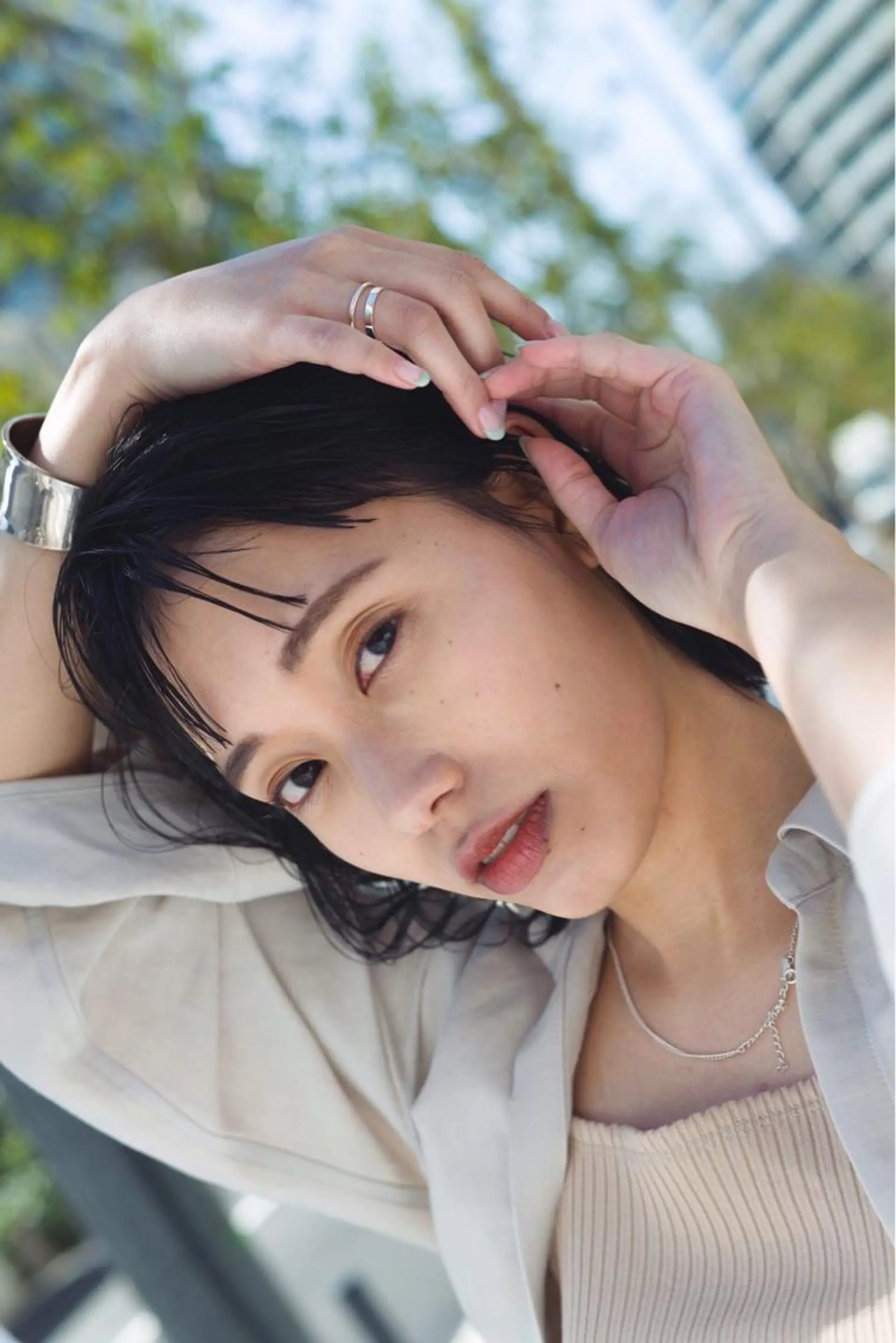 ミディアム ボブ 似合わせカット レイヤー/ボブのヘアスタイル