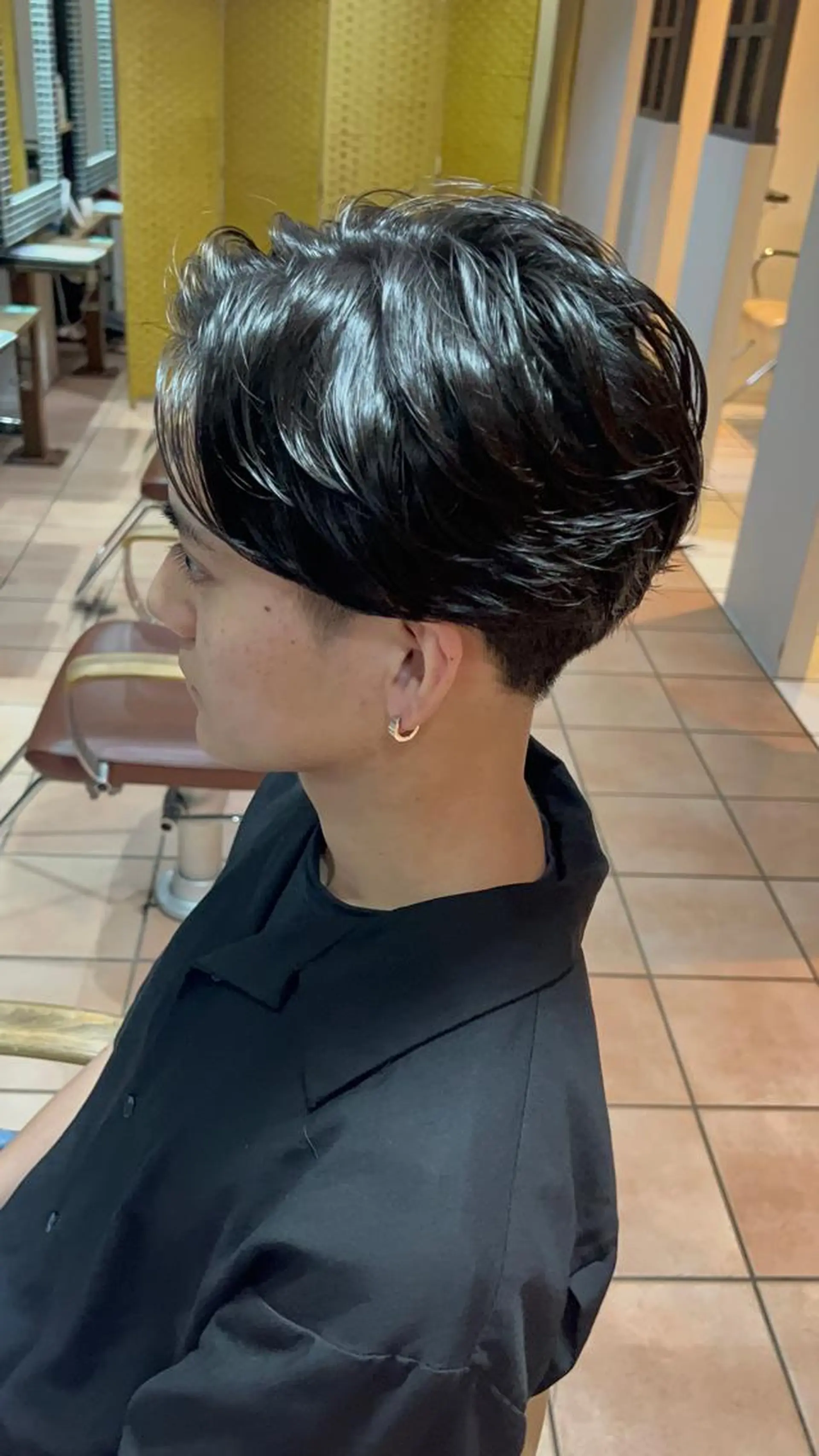 ショート パーマ メンズ カット パーマ トリートメント 朝3分でキマる 村上陸のヘアスタイル