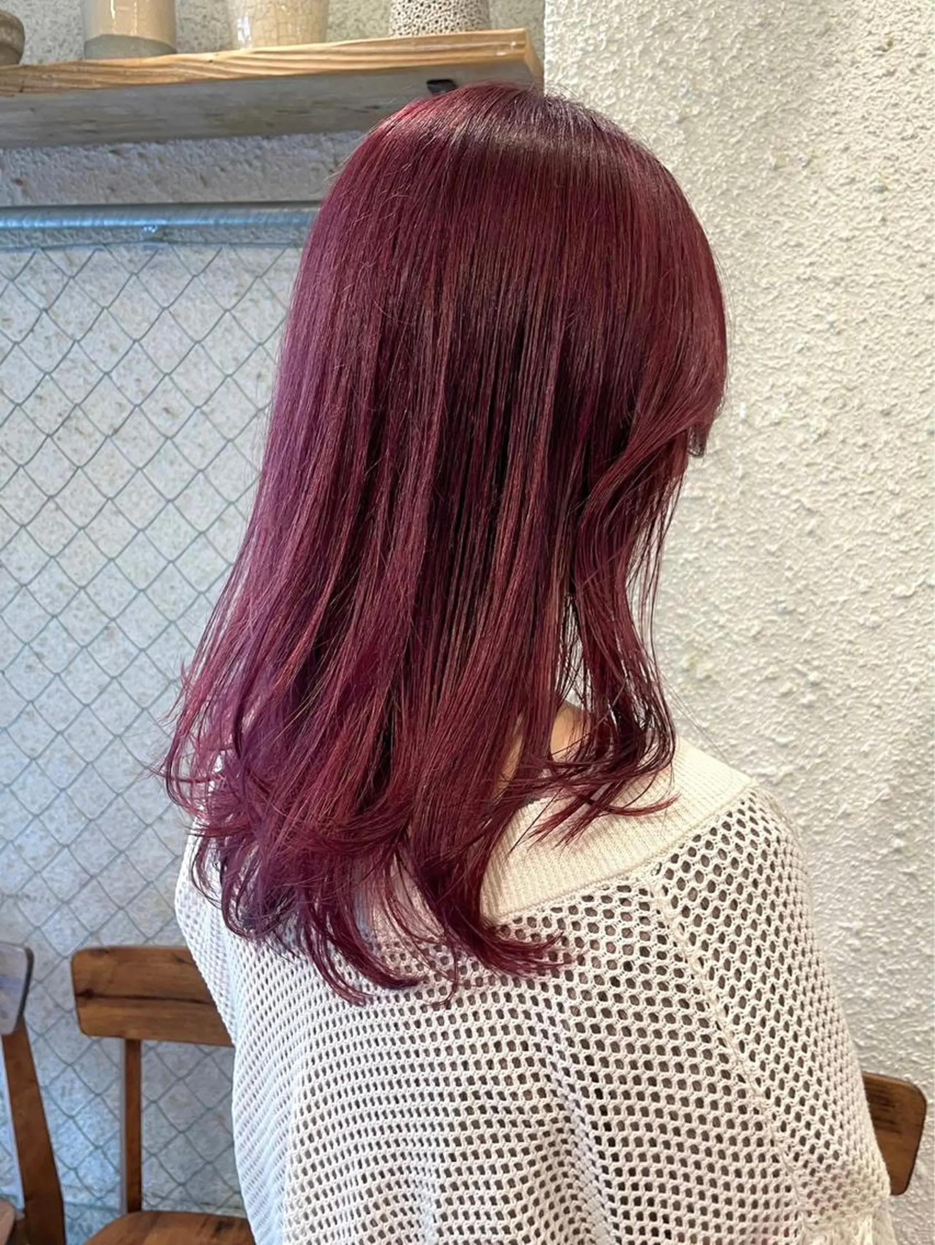 セミロング カラー ヘアカラー トリートメント ヘッドスパ ヘアセット SALOWIN下北沢所属・hazuki 🌝のヘアスタイル