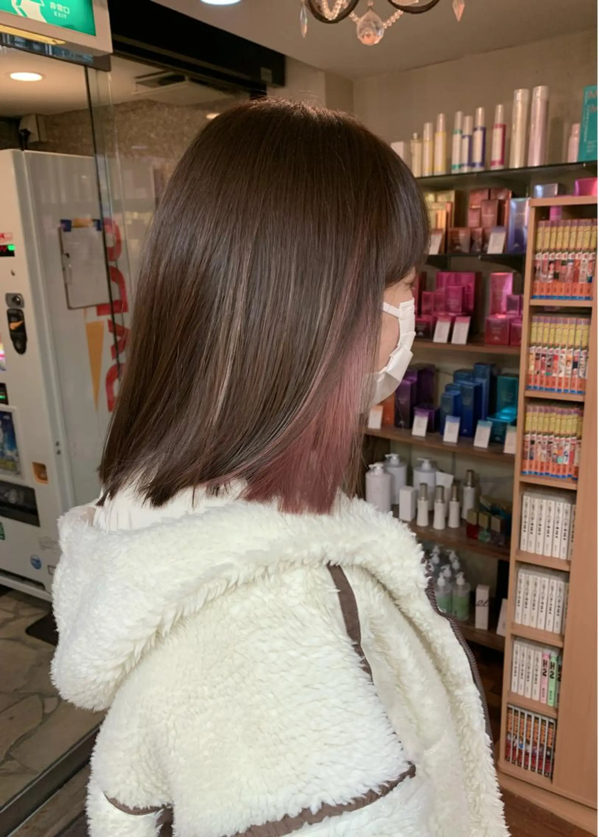 ミディアム カラー ピンクカラー ヘアカラー トリートメント LUMO所属・矢野 晃平のヘアスタイル