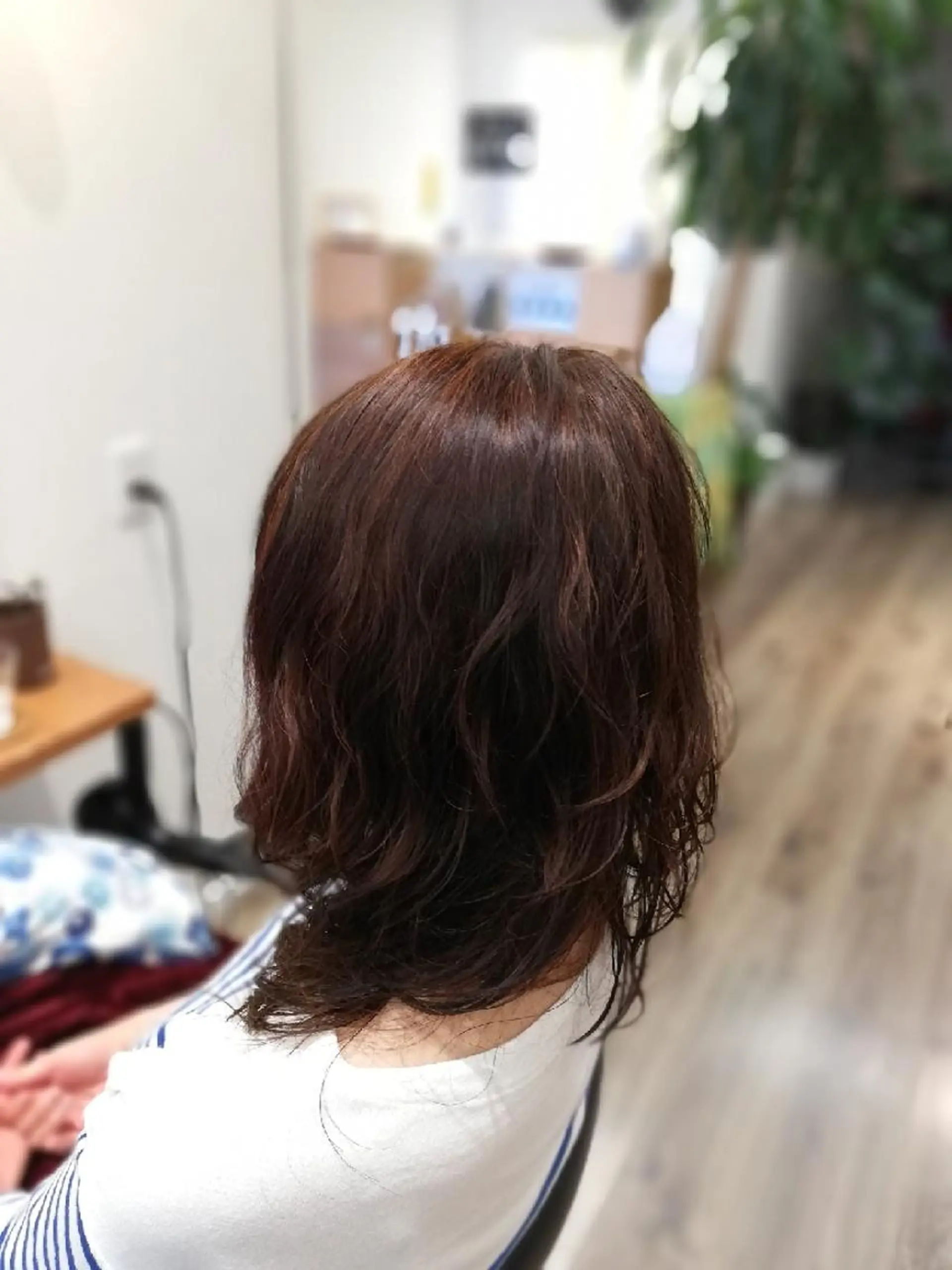 セミロング パーマ カット パーマ 北林 弘展のヘアスタイル