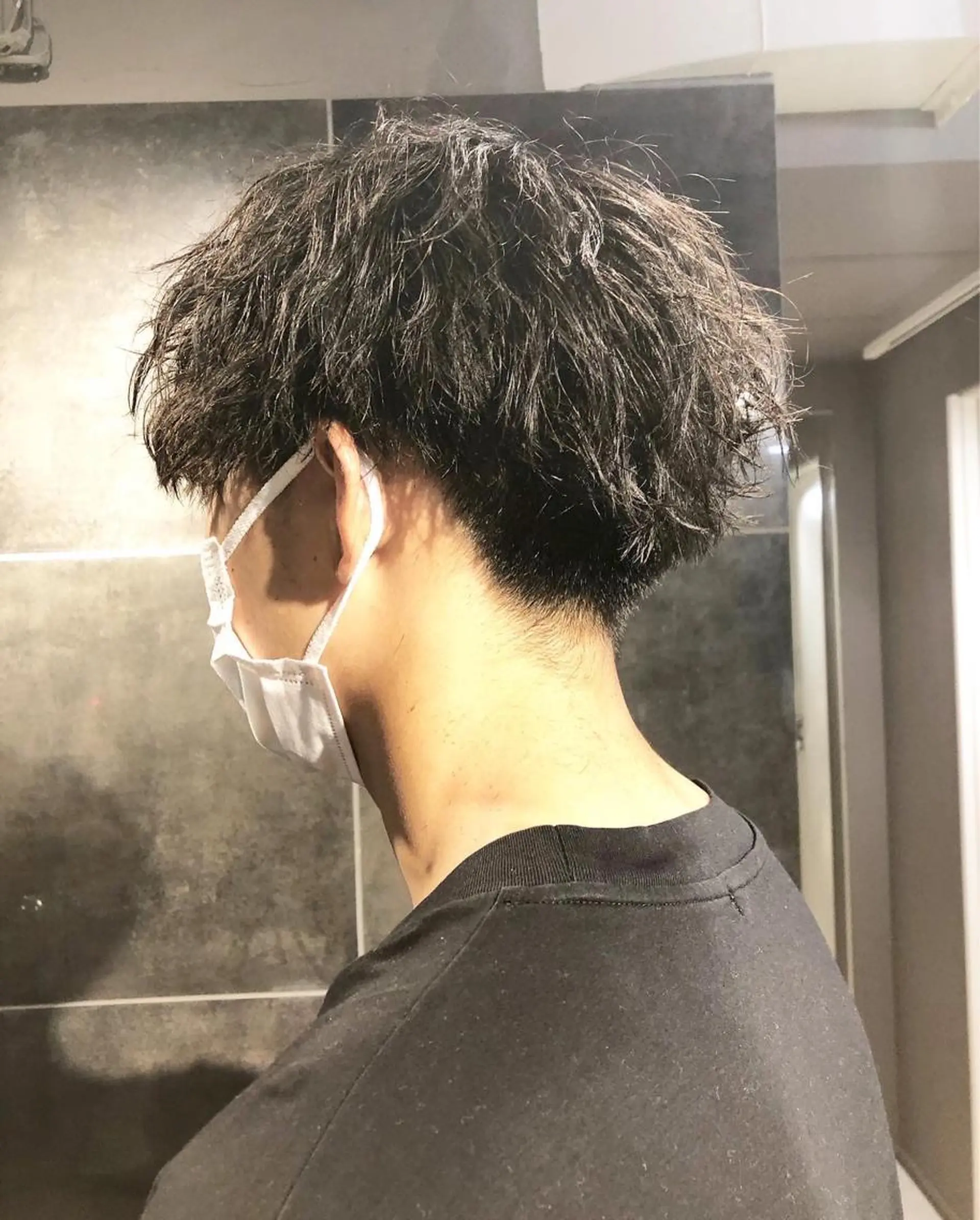 パーマ ヘアアレンジ メンズ カット パーマ トリートメント ヘアセット ainico+所属・メンズ特化✂️栗原 侑也のヘアスタイル