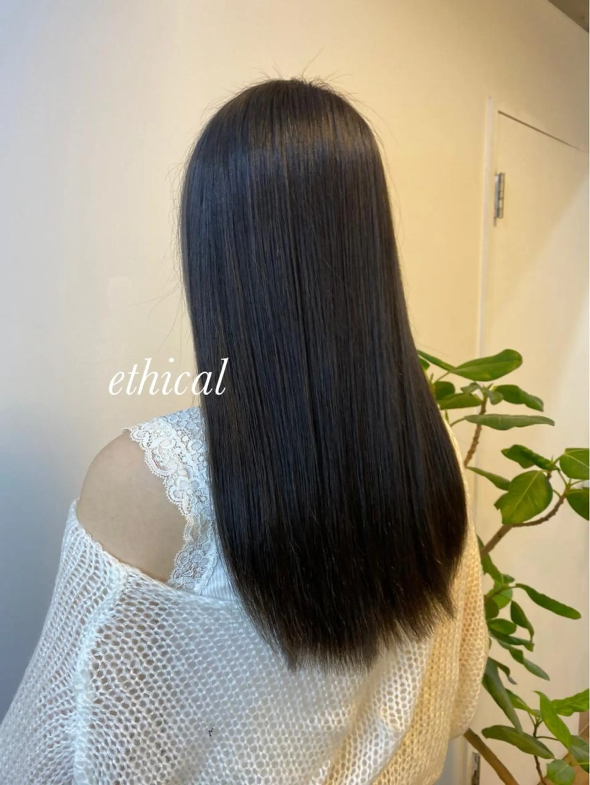 ロング パーマ 【エシカル】 HOSOMIのヘアスタイル