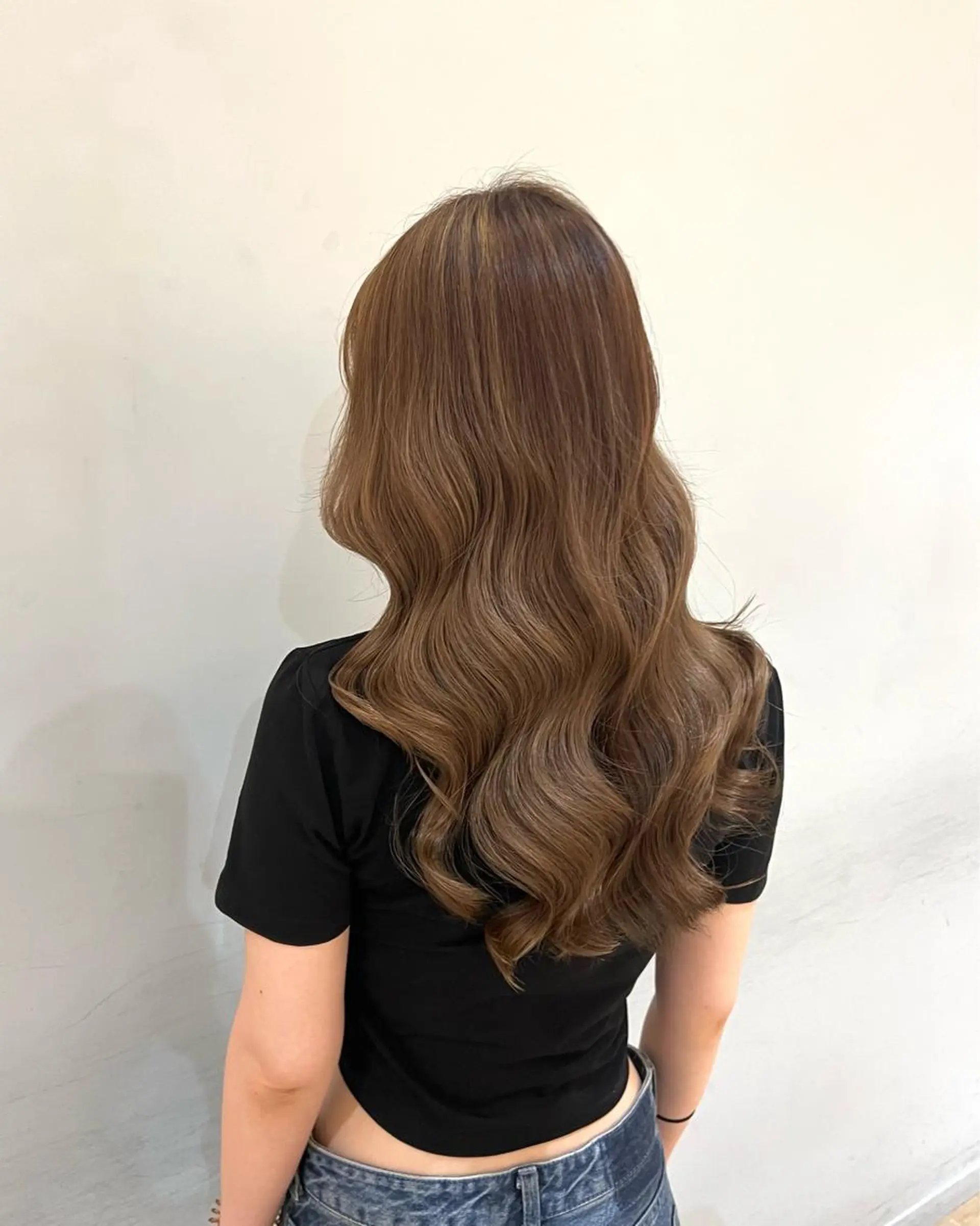ロング カラー 【韓国艶カラー🎀】 添田 菜摘のヘアスタイル