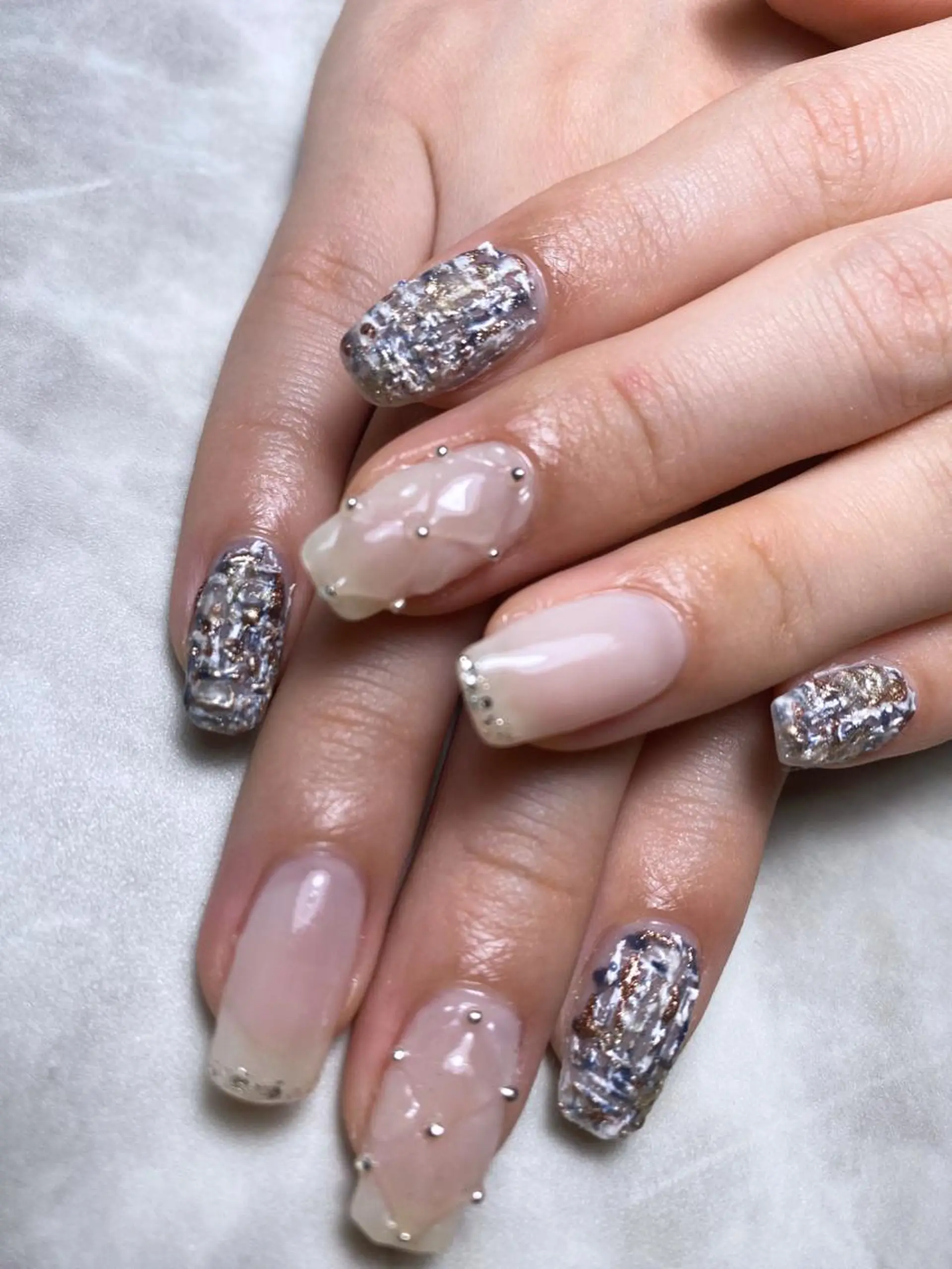 ネイル ハンドネイル ハンドケア 🌿Charme🌿 MAIのネイルデザイン