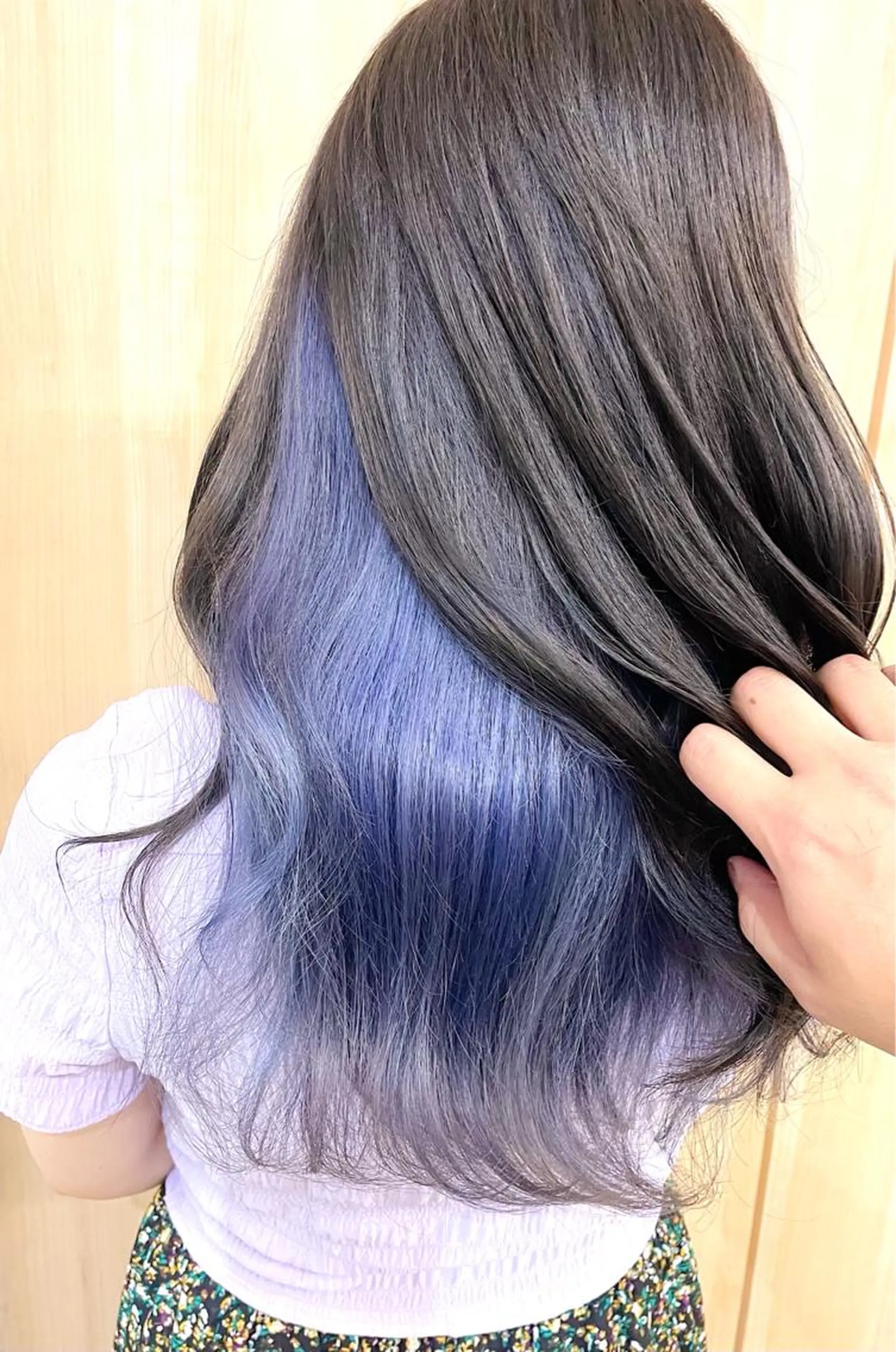 セミロング カラー est hair &beautyのヘアスタイル