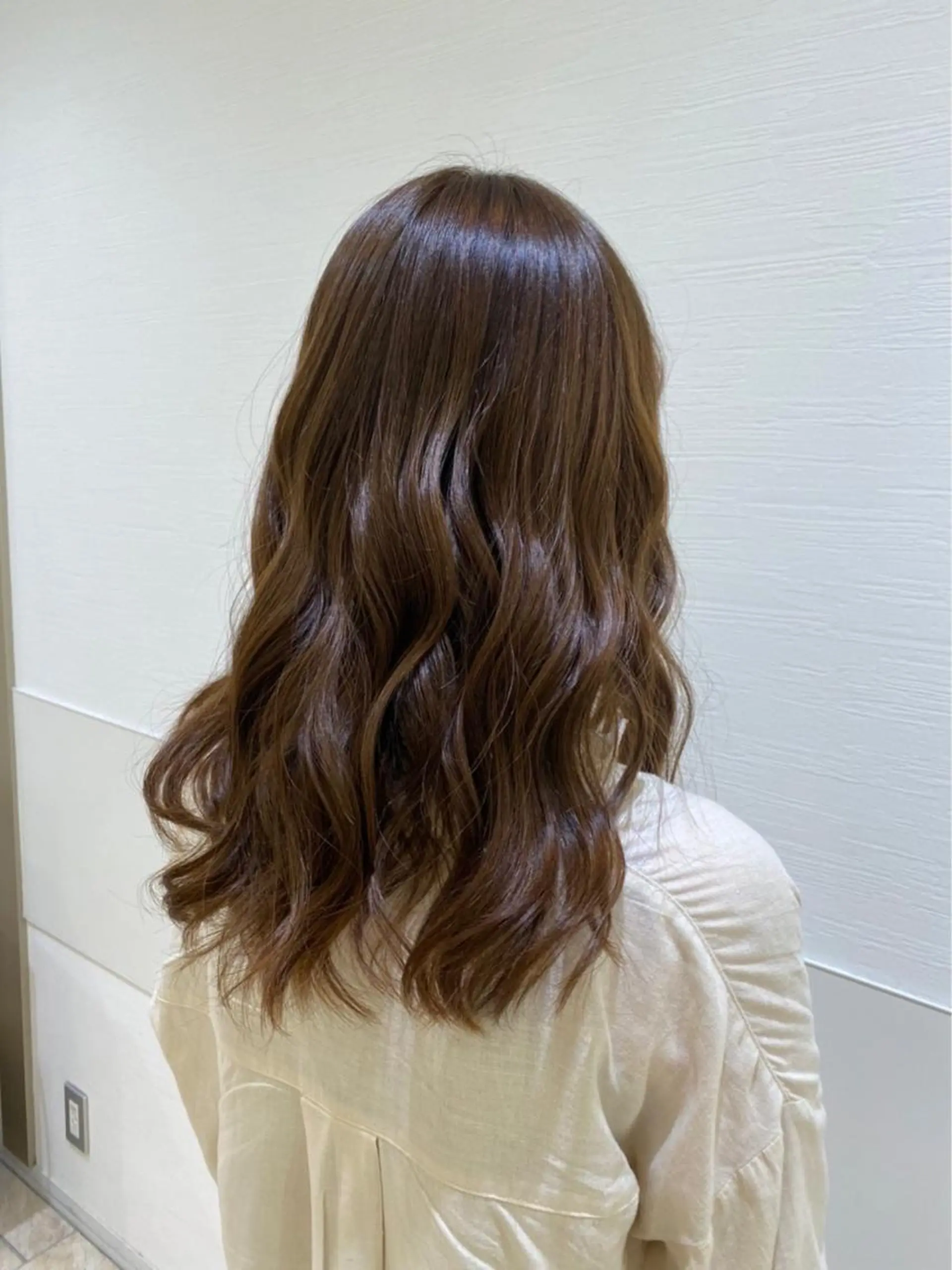 ロング カラー 波巻パーマ/毛流れ パーマ☘️りゅうせいのヘアスタイル