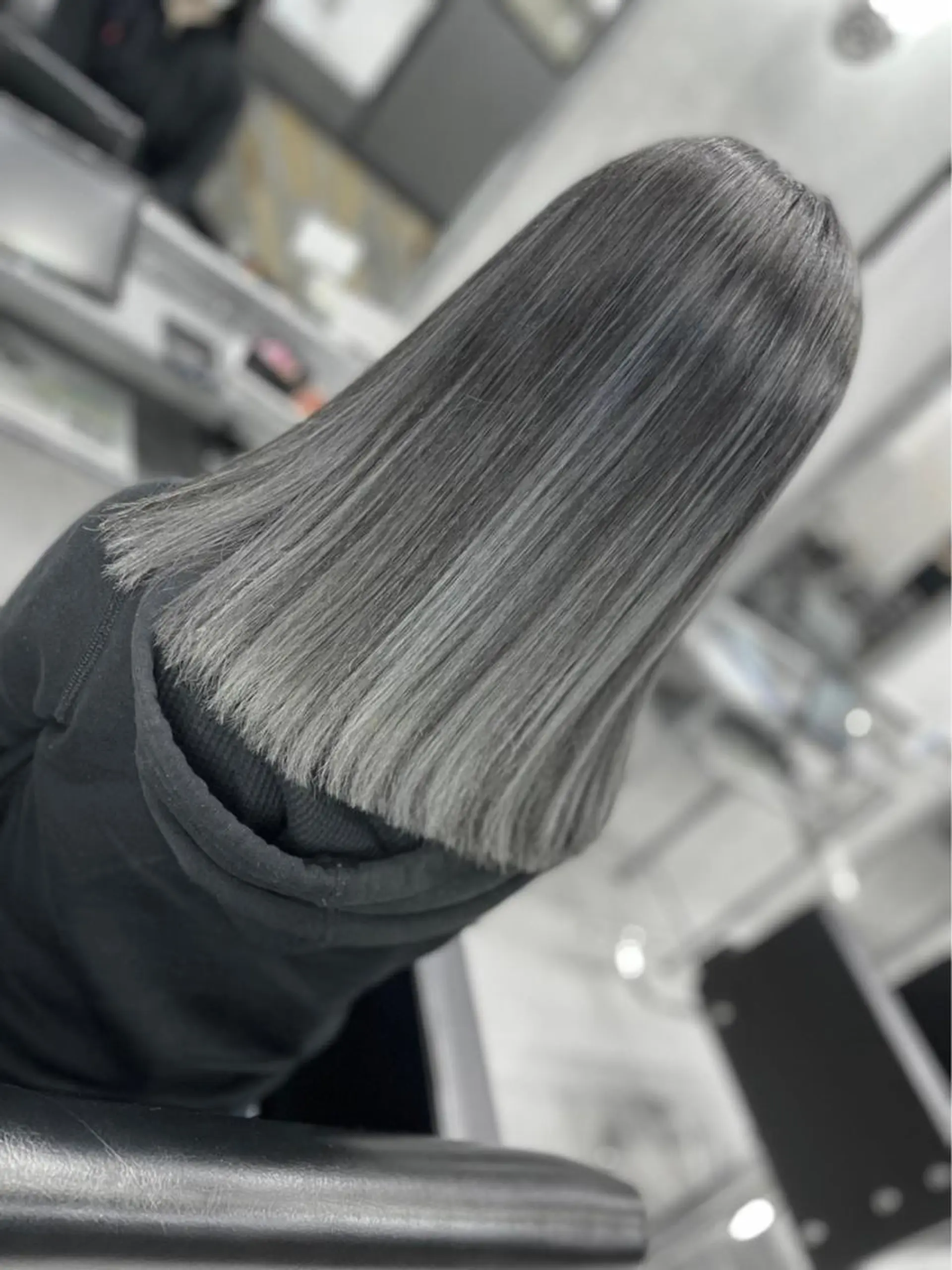 ロング カラー ヘアアレンジ バレイヤージュ デザインカラー ハイライトカラー インナーカラー ハイライト VIM hairおもろまち店のヘアスタイル