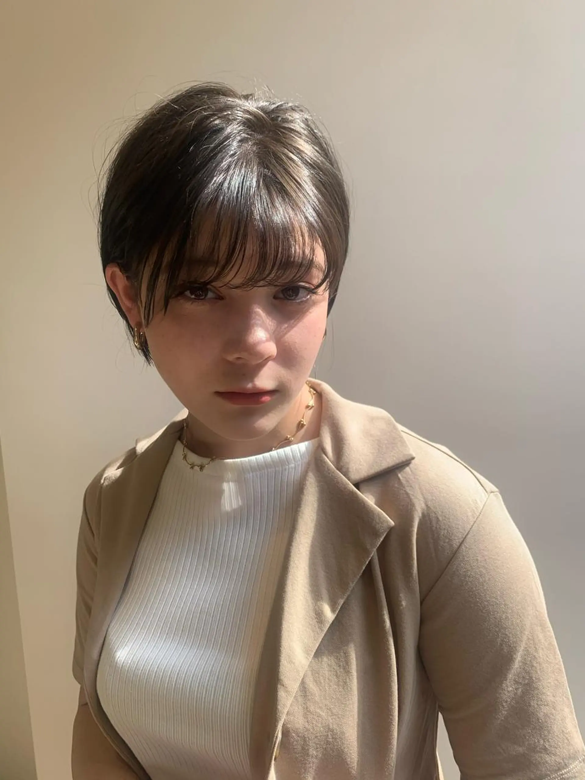 ショート カット ヘアカラー 縮毛矯正 トリートメント 縮毛/ショート/ ボブ/レイヤー/小原のヘアスタイル