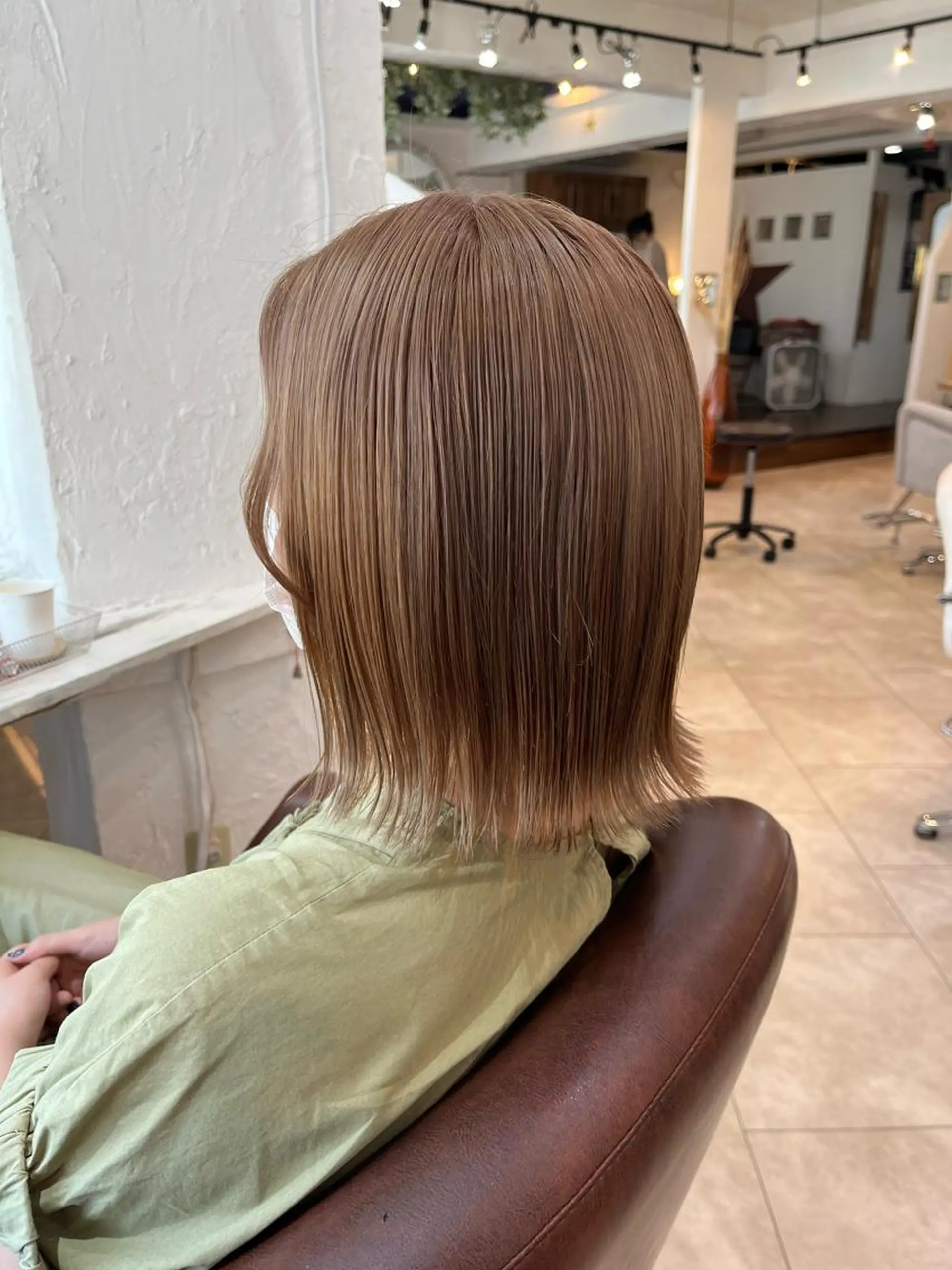 ミディアム カラー 💛ハイトーン💛 りむのヘアスタイル