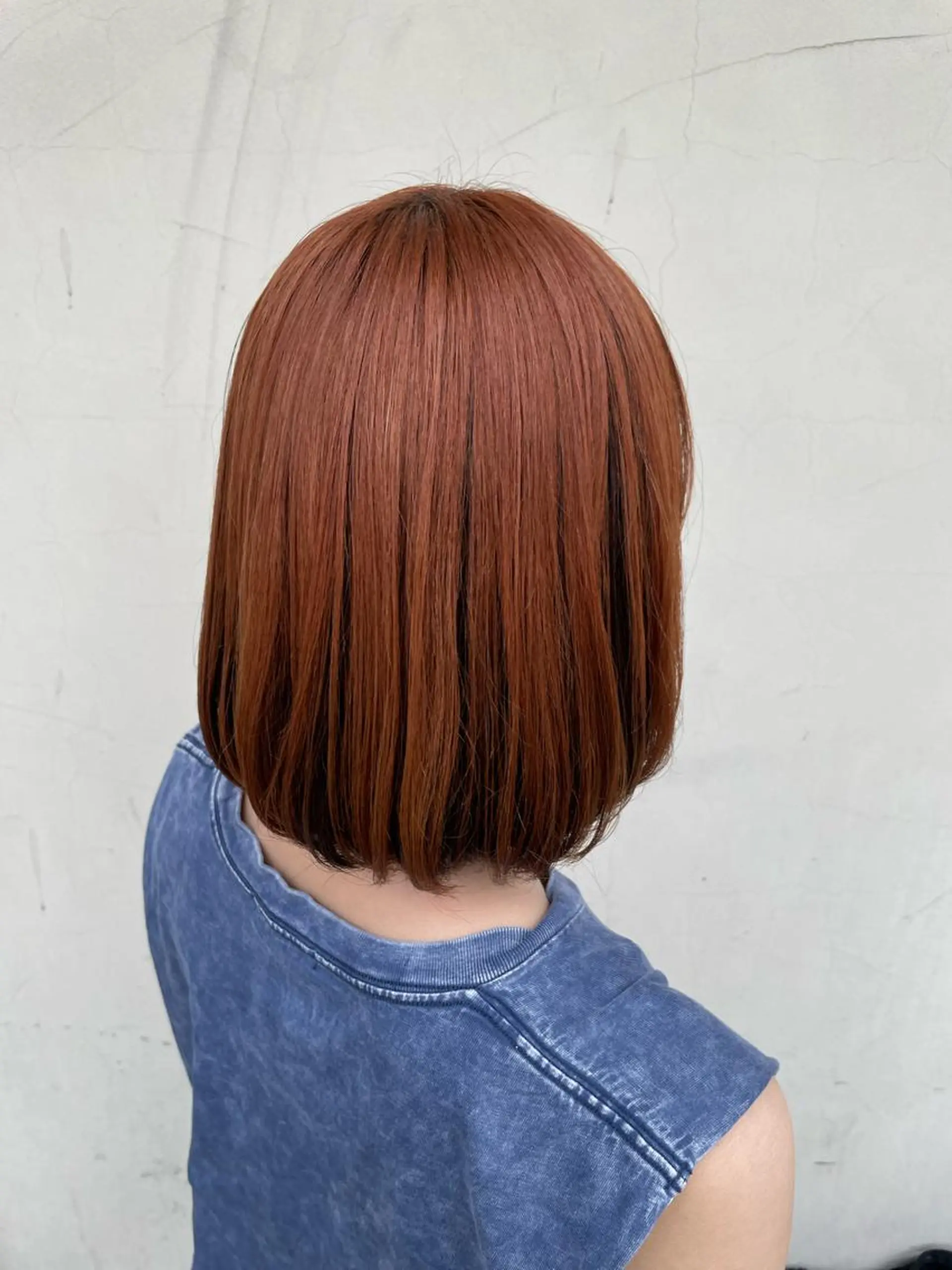 ミディアム カラー ベージュカラー ブラウンカラー オレンジ オレンジベージュ オレンジブラウン ヘアカラー さかきばら すみえのヘアスタイル