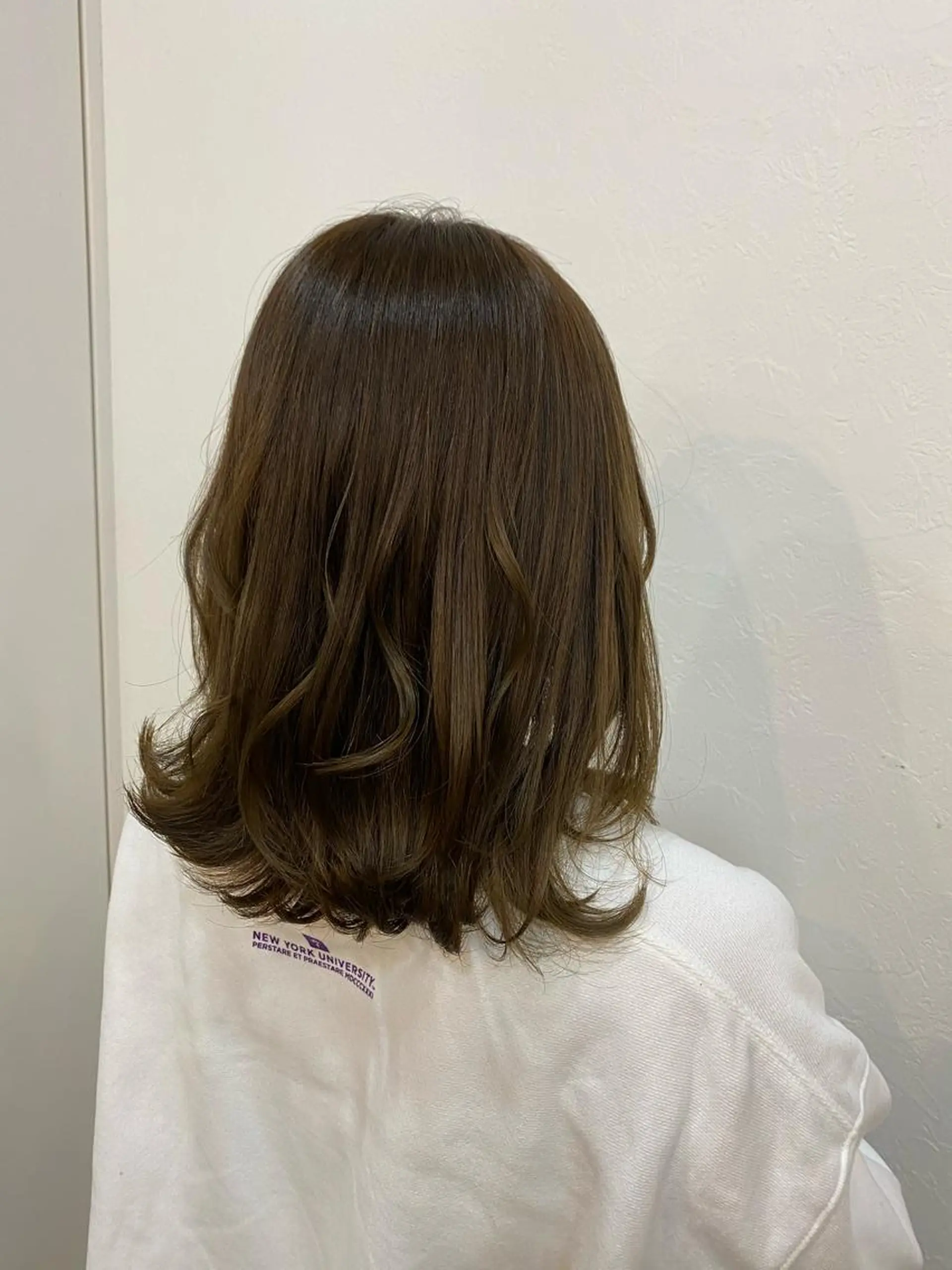 ミディアム 🫧透明感/艶カラー /AYU🫧のヘアスタイル