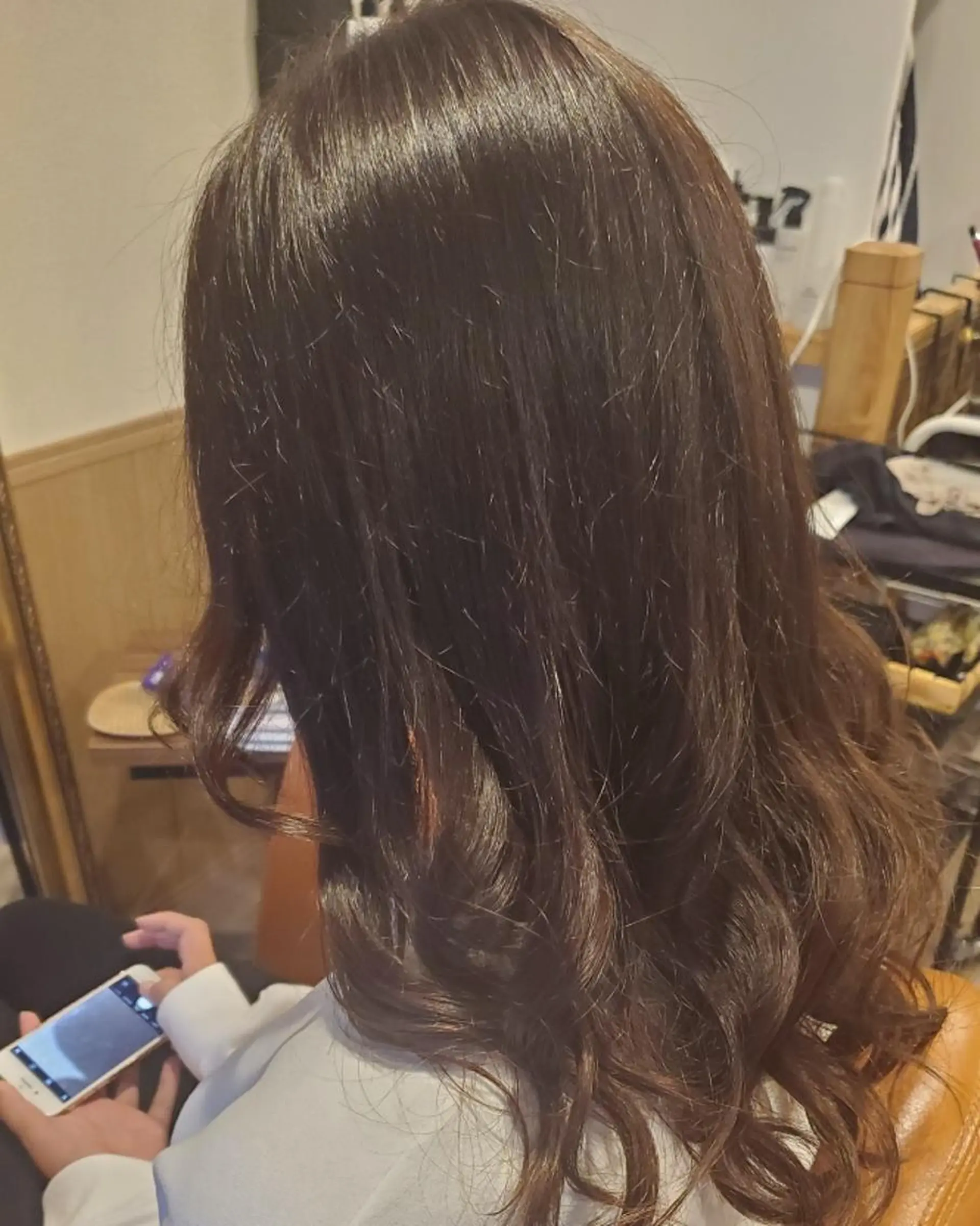 ロング カラー アディクシーカラー 外国人風カラー トリートメント ヘアカラー トリートメント spa hair ark 富井直美のヘアスタイル