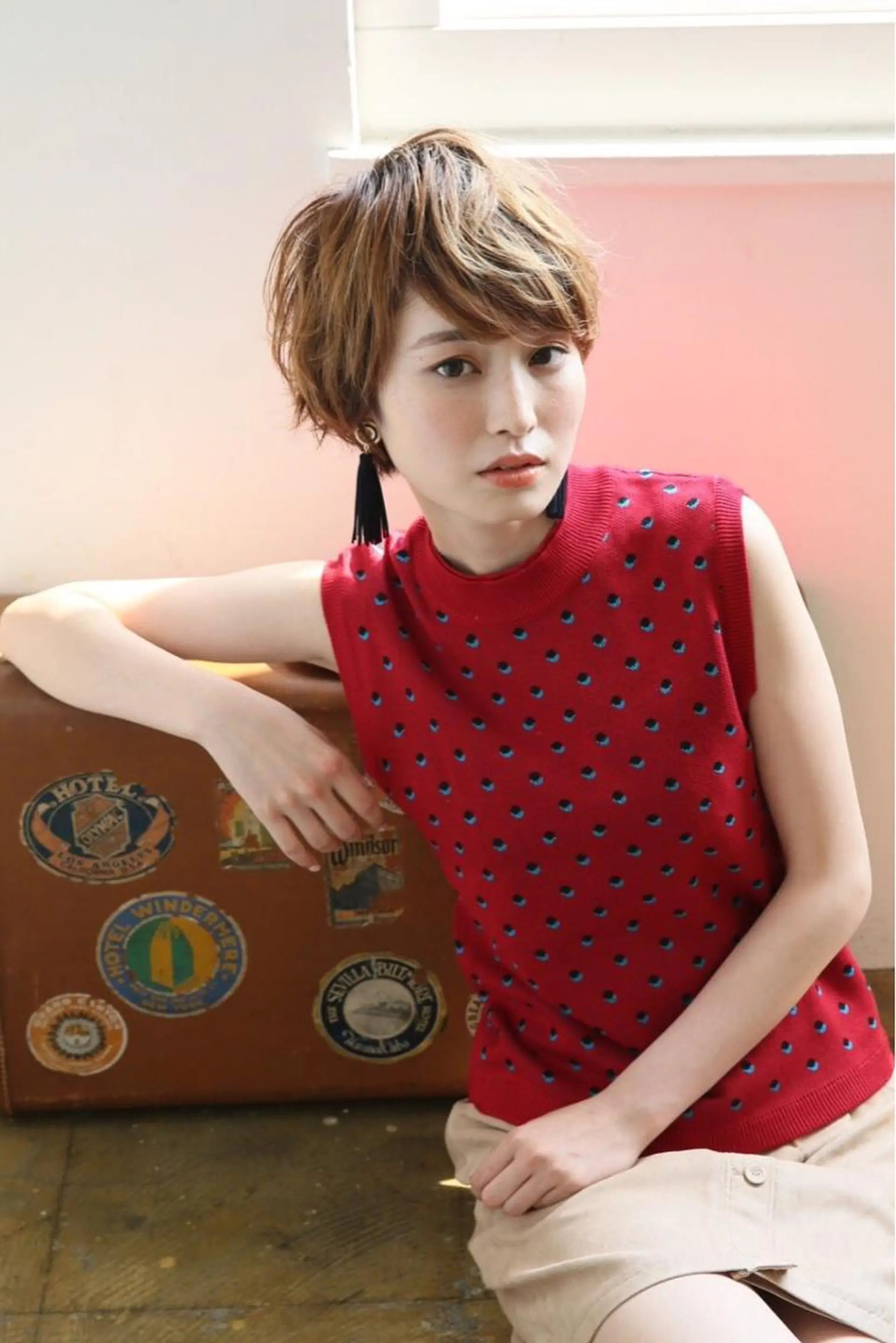 ショート ミディアム セミロング ロング カラー パーマ ヘアアレンジ ネイル マツエク・マツパ 小顔カット✨ 透明感カラーのヘアスタイル