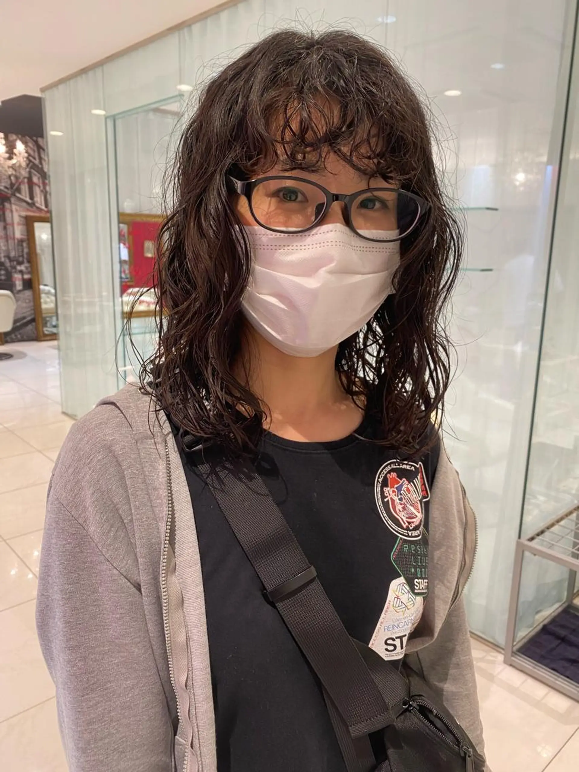 セミロング パーマ driP.　by HAVANA所属・パーマ / ボブ /ショート 谷口 陸のヘアスタイル