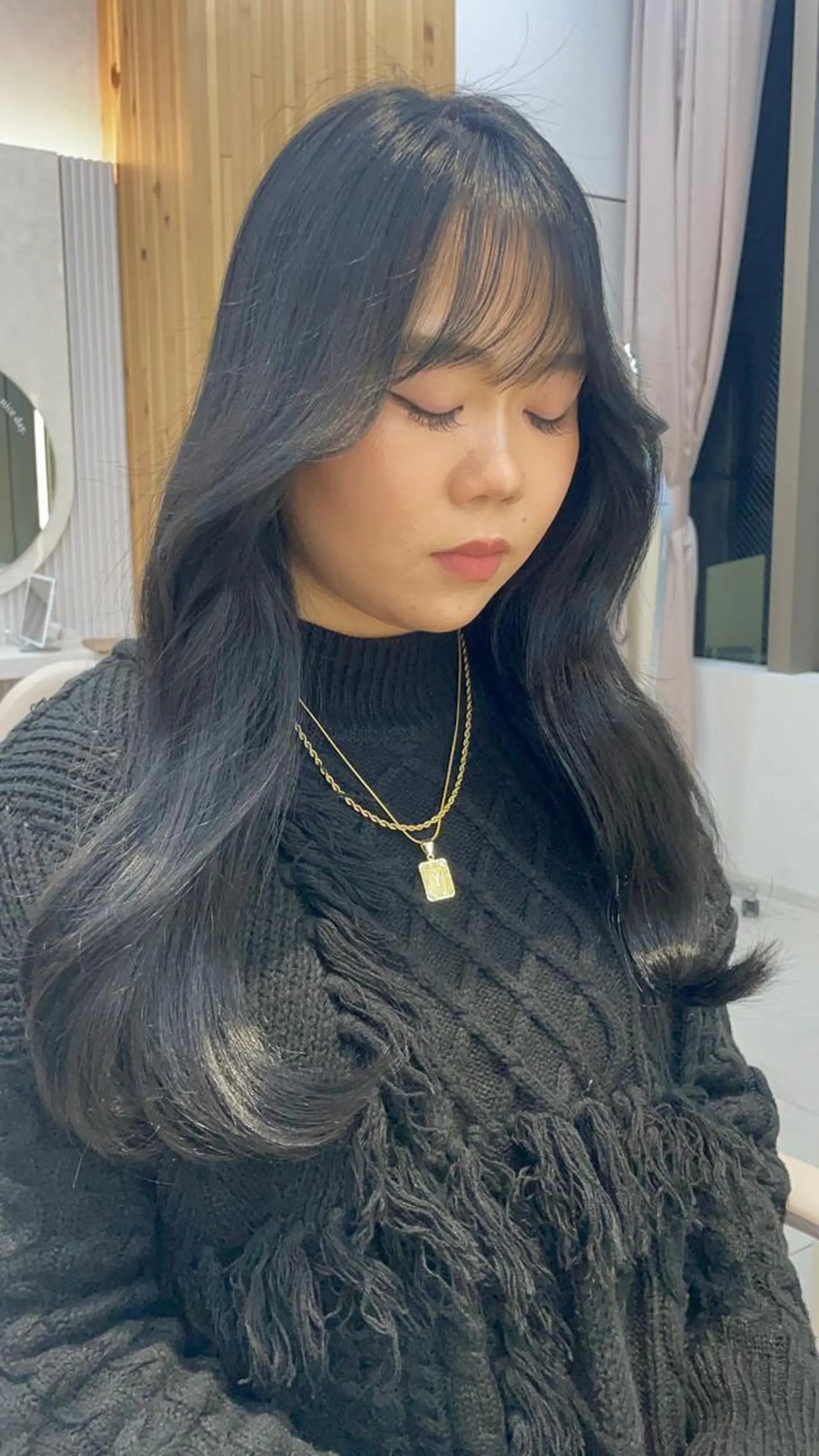 カラー ヘアカラー トリートメント 顔周り/透明感カラー /韓国ヘア/TAKUのヘアスタイル