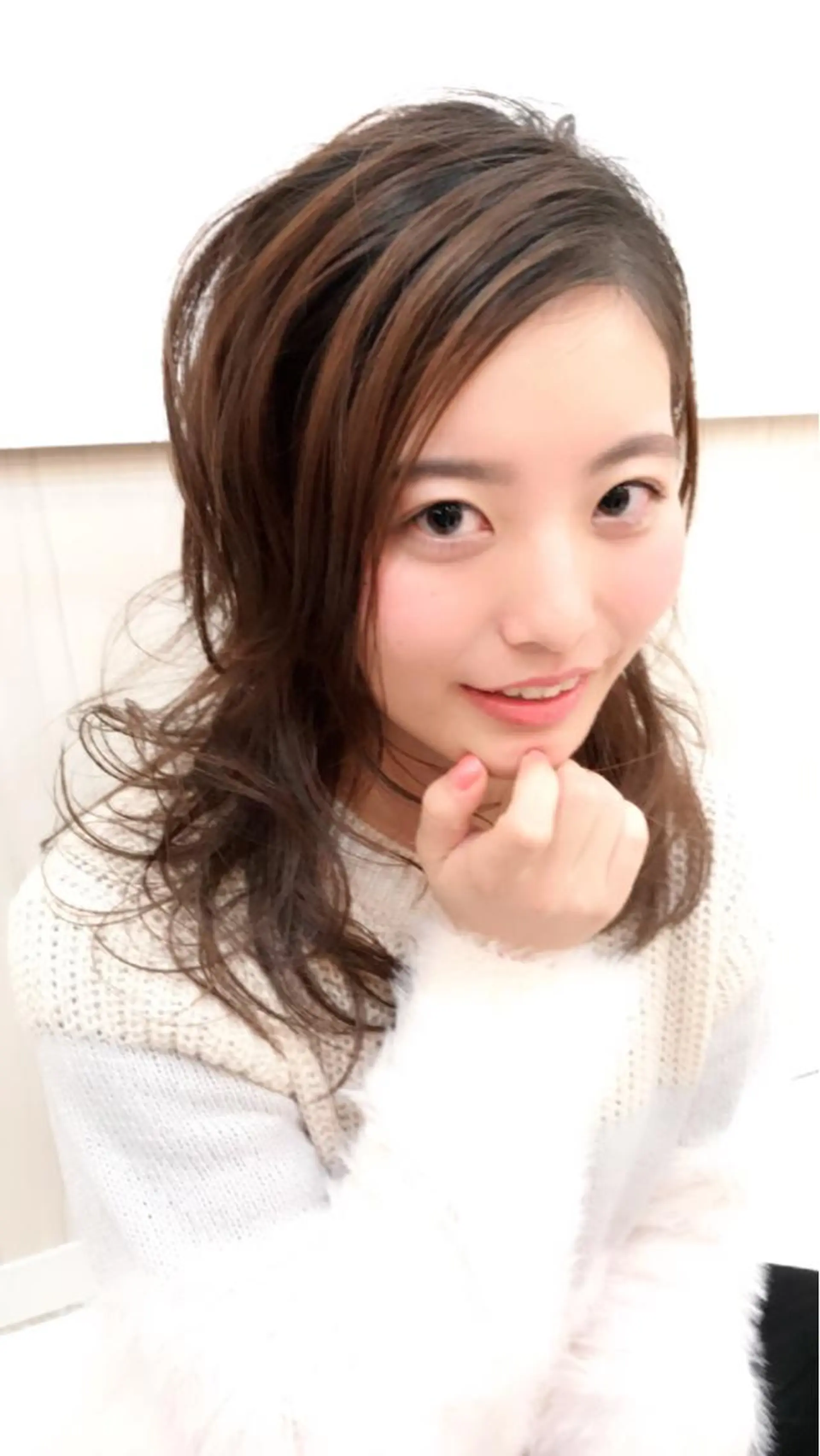 セミロング カラー パーマ トータルビューティー K:R鶴川のヘアスタイル