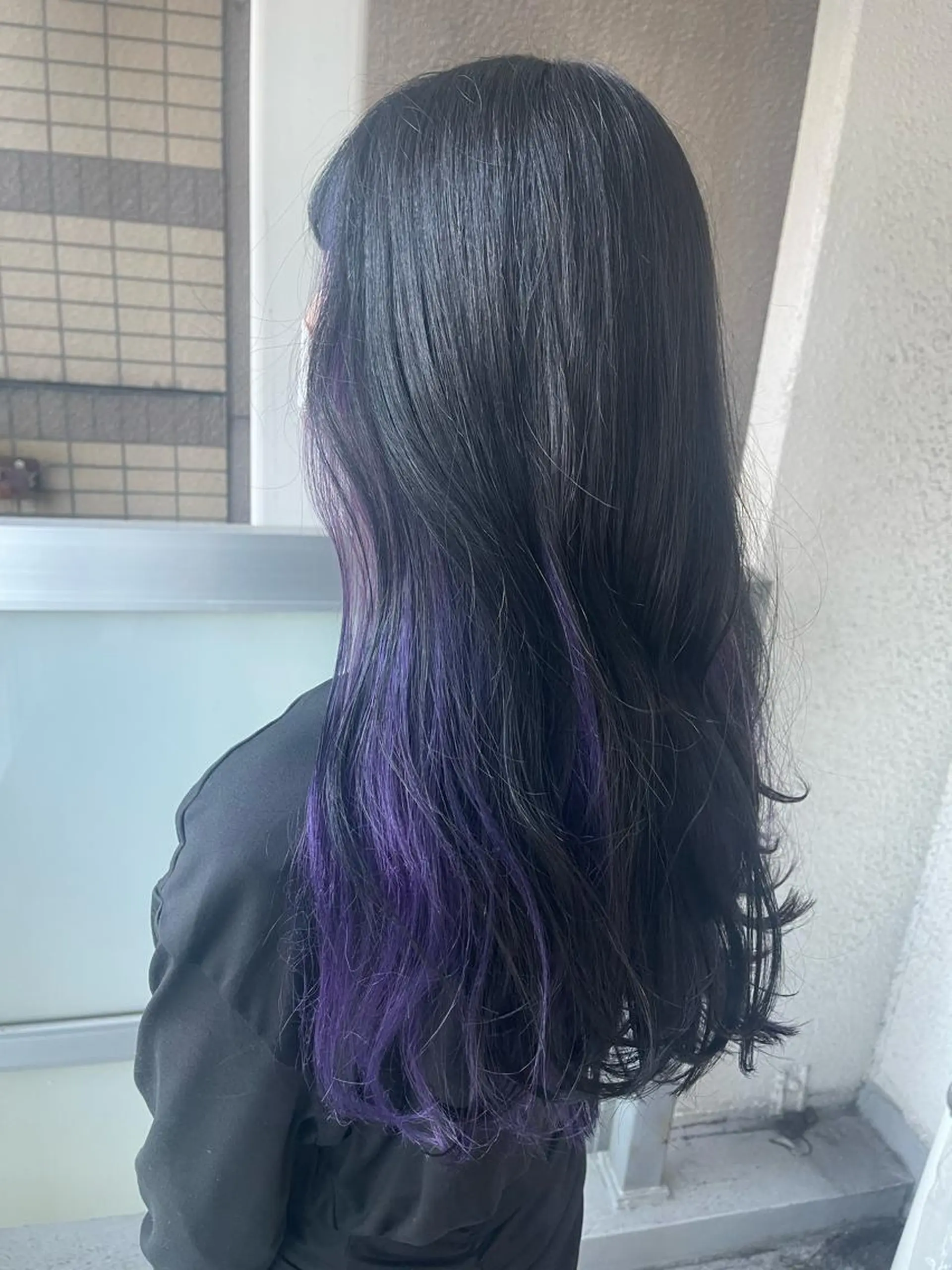 ロング カラー ヘアカラー オーストヘアー ミコ所属・岩谷/ブリーチ 🫧透明感カラーのヘアスタイル