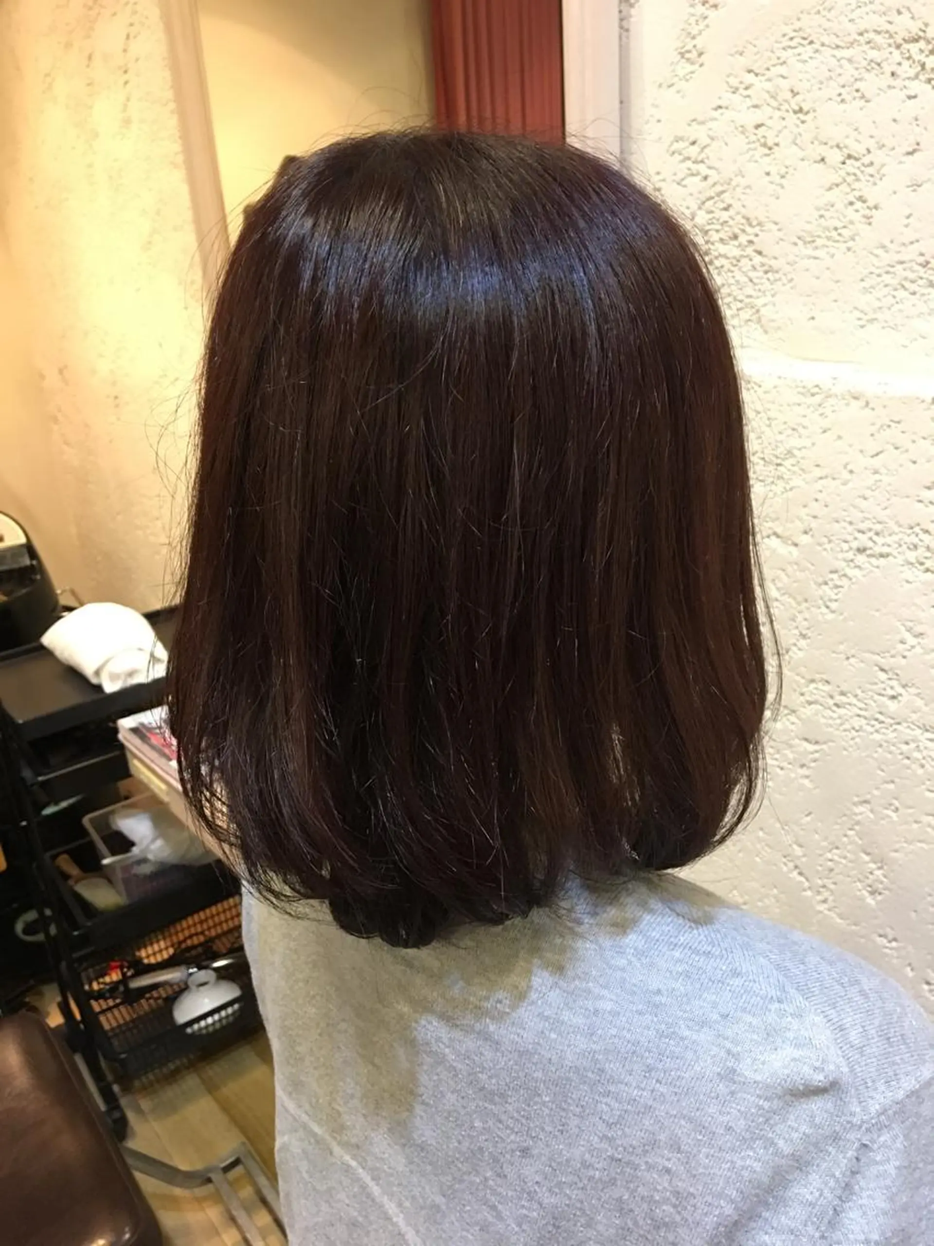 ミディアム 玉邑 美菜のヘアスタイル