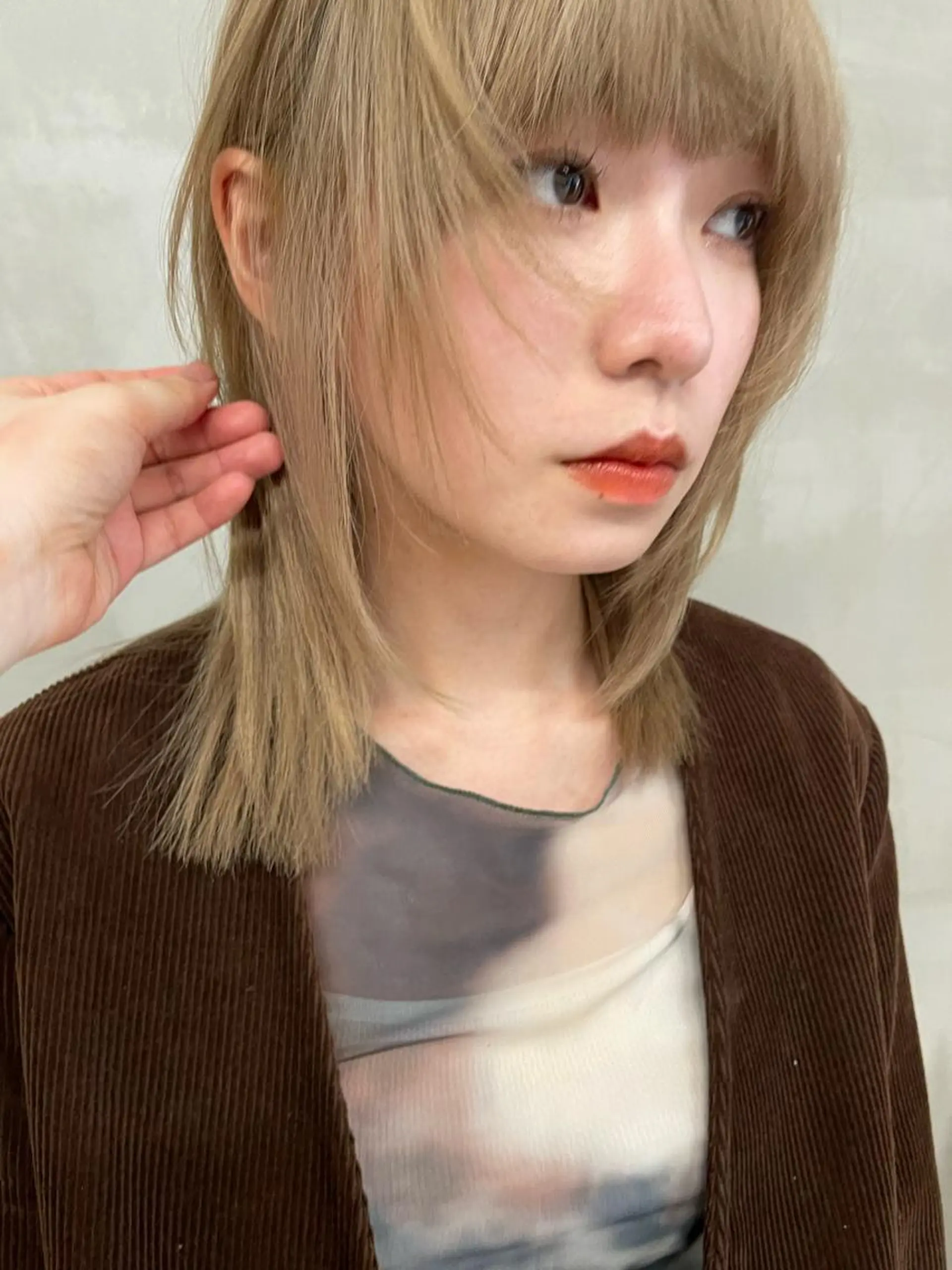 カラー カット wewe: momoeのヘアスタイル