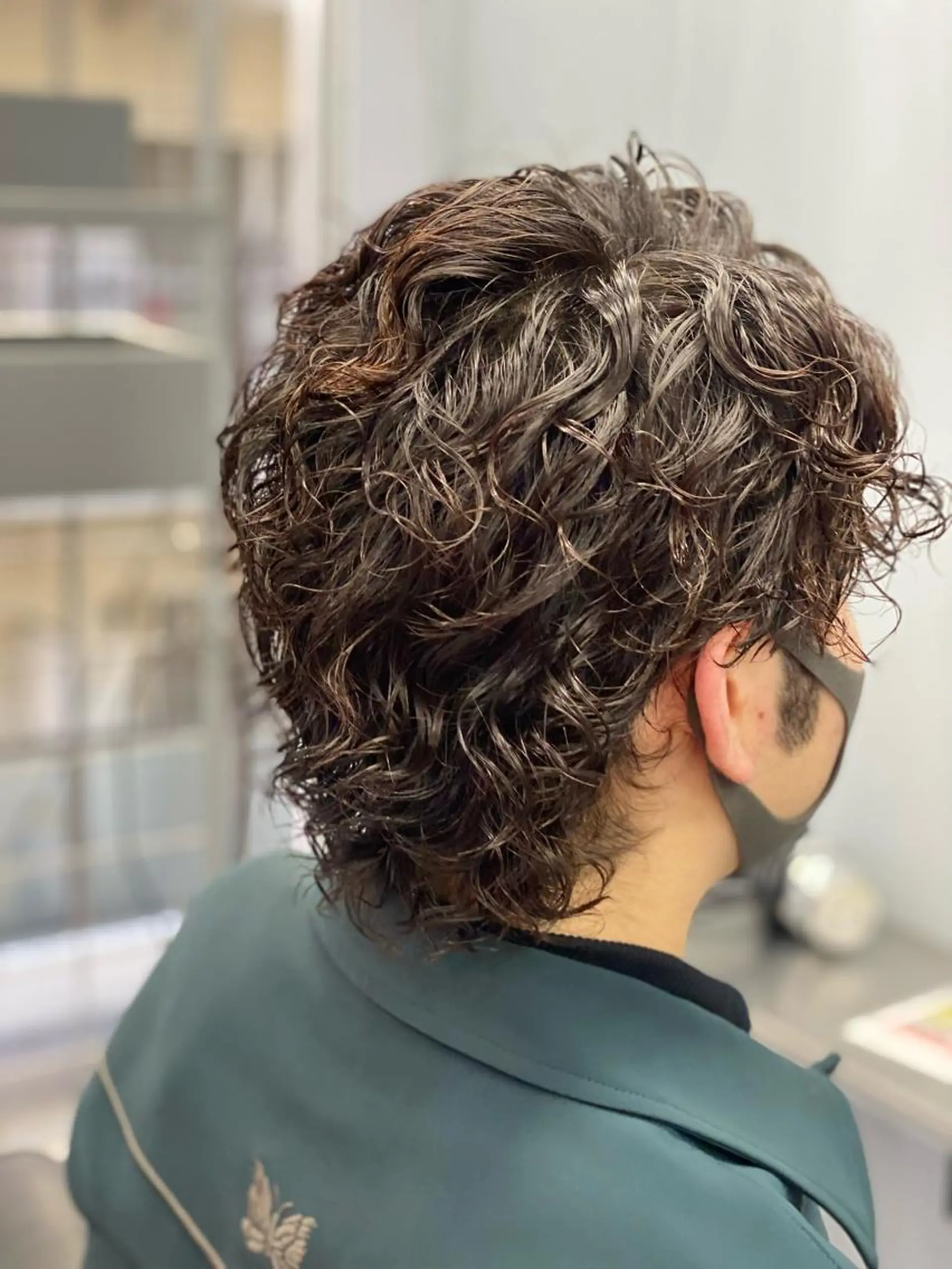 ミディアム ミディアムパーマ EMANON  ANNEX池袋東口店所属・SiV(ｼﾋﾞ)✂︎ メンズ専門💈のヘアスタイル