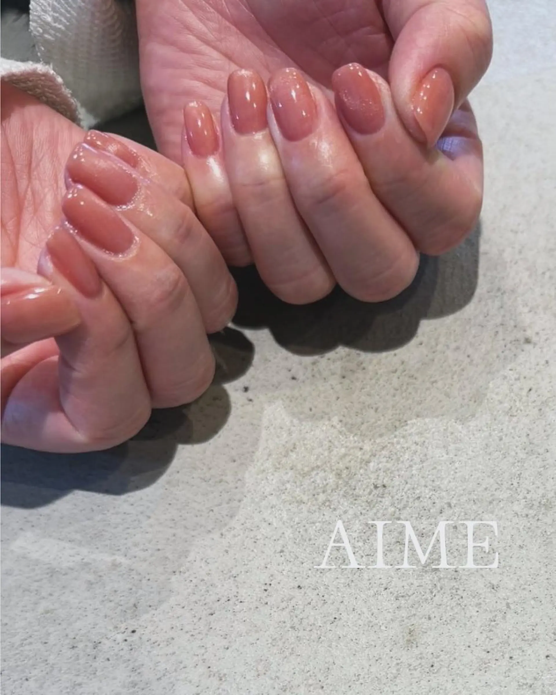 ネイル アートネイル ハンドネイル AIME （momo）のネイルデザイン