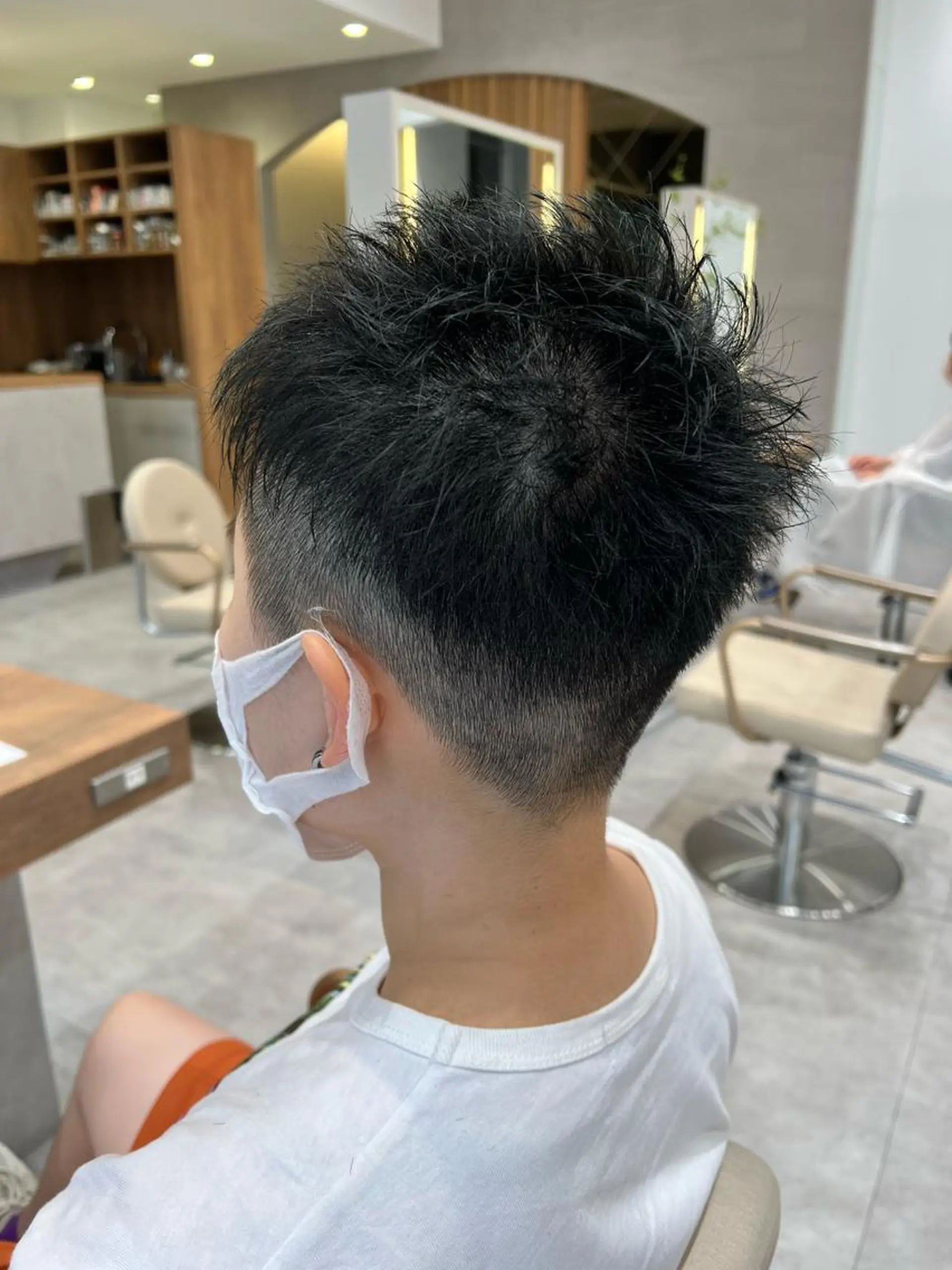 カラー メンズ 一ノ瀬 蘭のヘアスタイル